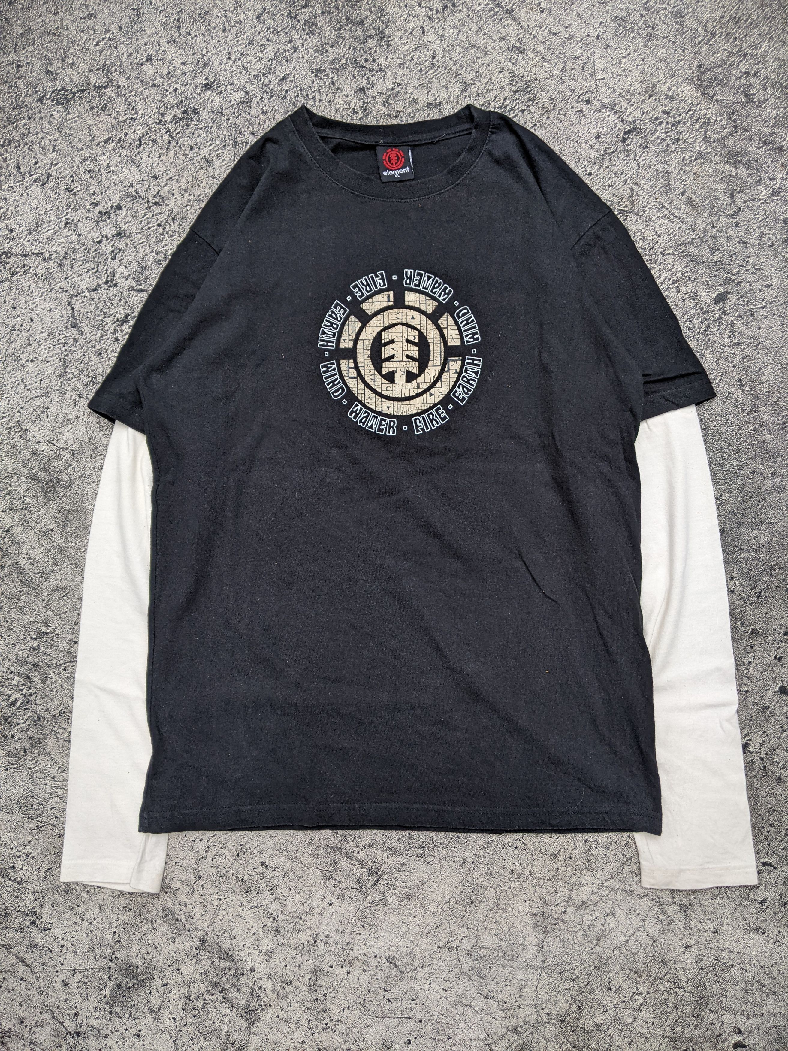 Powell Peralta Y2k Element Skateboard Layered Long Sleeve Size US M / EU 48-50 / 2 - 1 Thumbnail