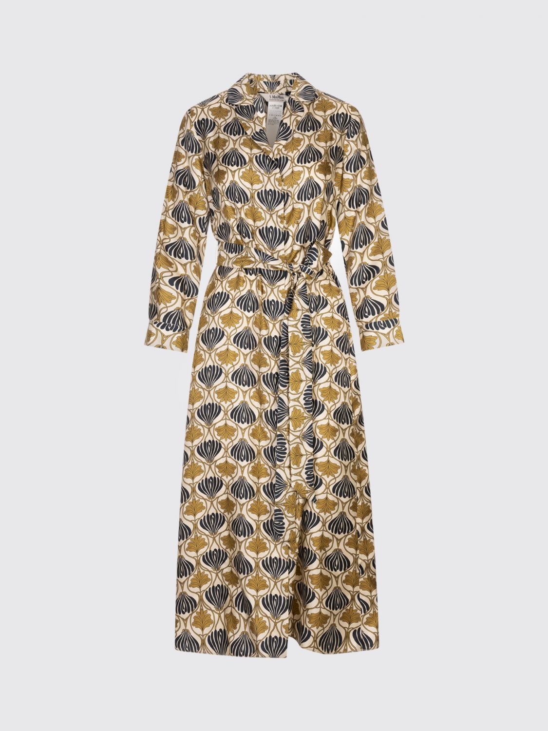 Max Mara Dress Woman Yellow
