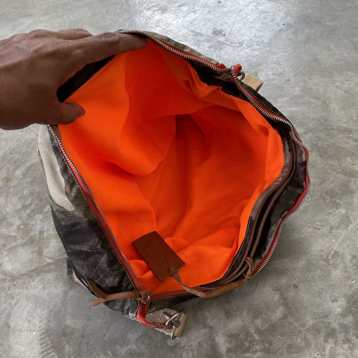 Designer × If Six Was Nine × Japanese Brand 🔴 MARCO MASI milano Made in ITALY Camo Totebag 🔴 Size ONE SIZE - 5 Thumbnail