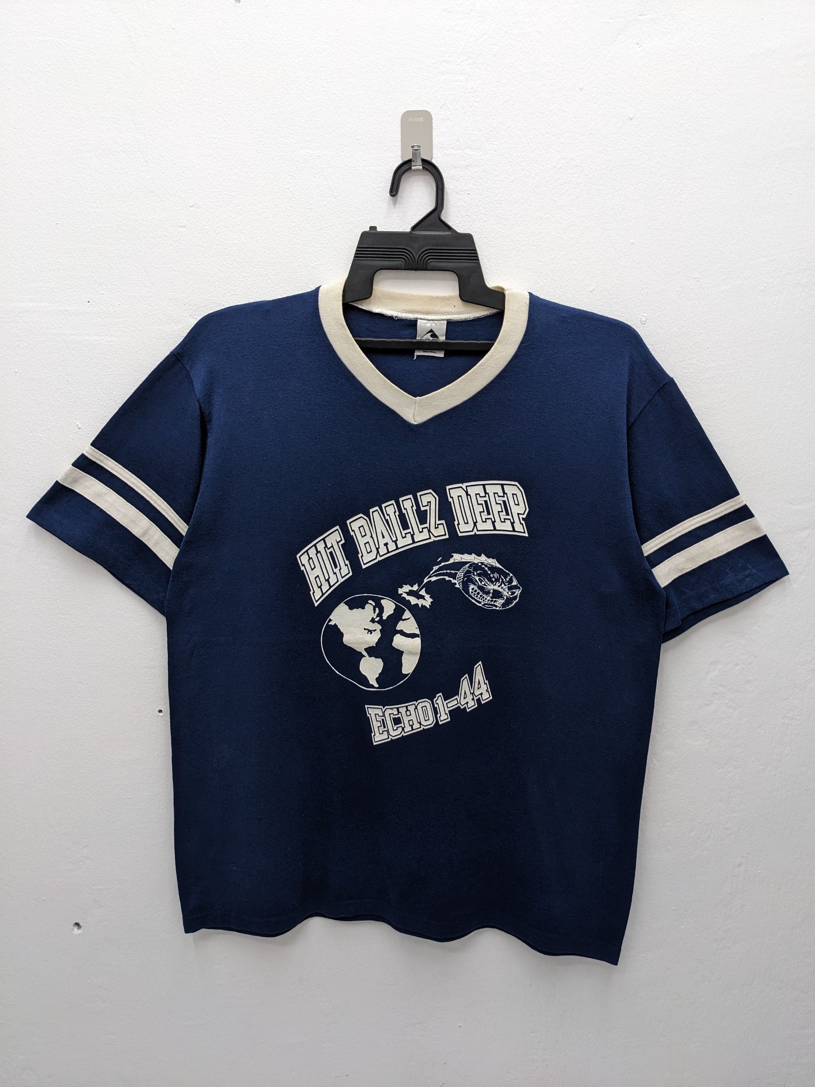 Augusta Sportswear VINTAGE HIT BALLZ DEEP ECHO 1-44 TEE Size US L / EU 52-54 / 3 - 2 Thumbnail