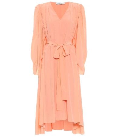 Givenchy o1y0925 Midi Dress in Salmon Pink Size M / US 6-8 / IT 42-44 - 1 Thumbnail