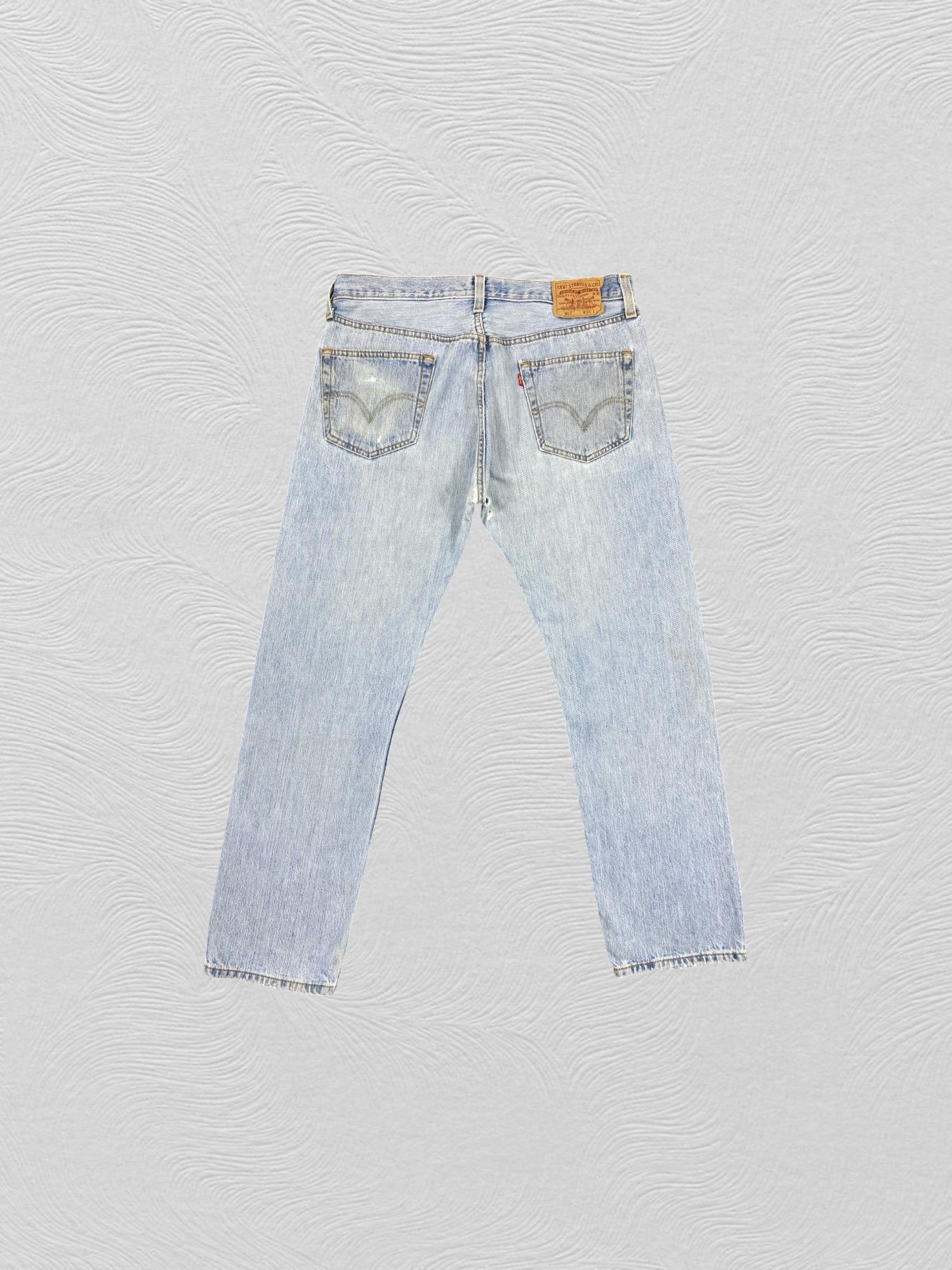 Japanese Brand Light Blue Wash Vintage Levi's 501 Jeans 36x32 Denim -JN2430 Size US 36 / EU 52 - 2 Thumbnail