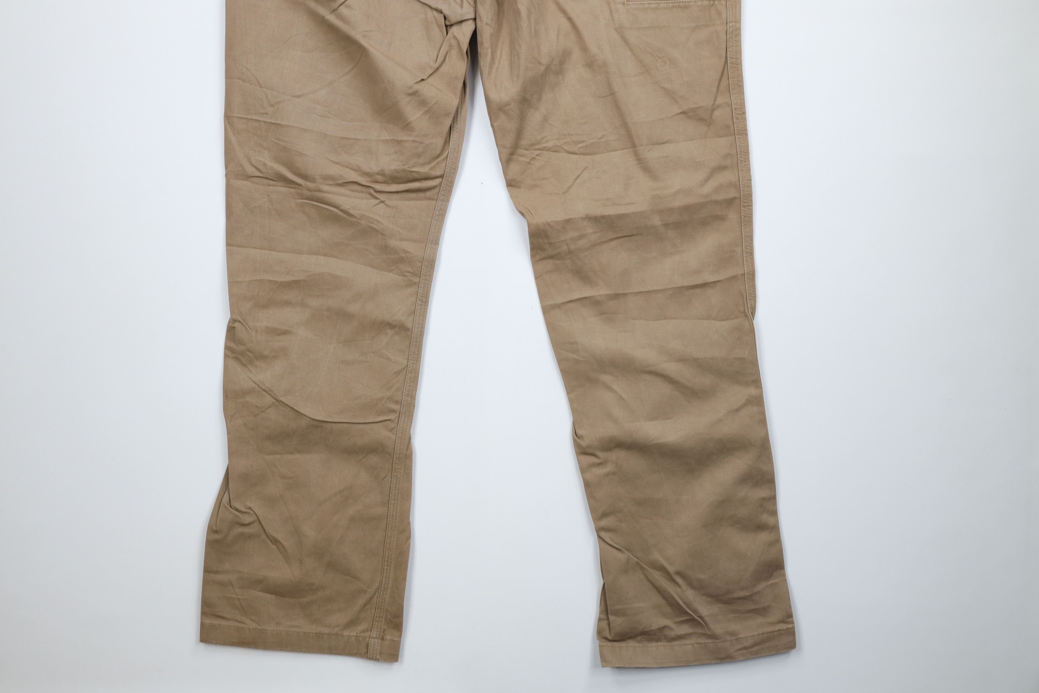 Carhartt Carhartt Spell Out Relaxed Fit Wide Leg Pants Brown Size US 38 / EU 54 - 13 Thumbnail