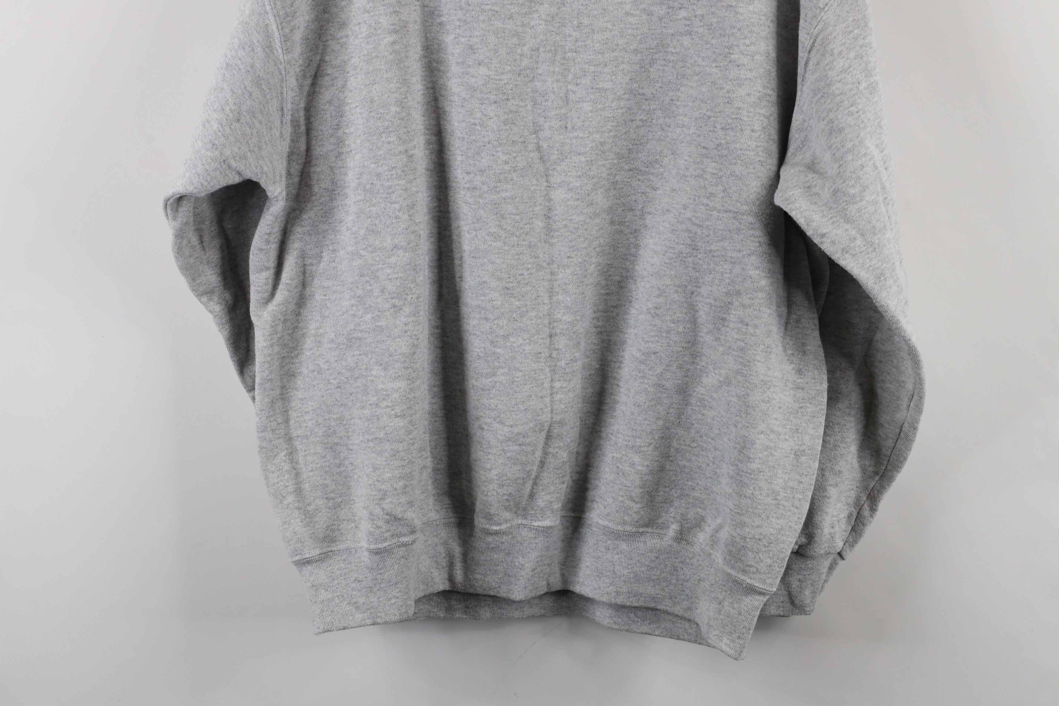 Vintage Vintage Y2K 2000 Millennium Smiley Face Sweatshirt Gray Size US XL / EU 56 / 4 - 10 Thumbnail
