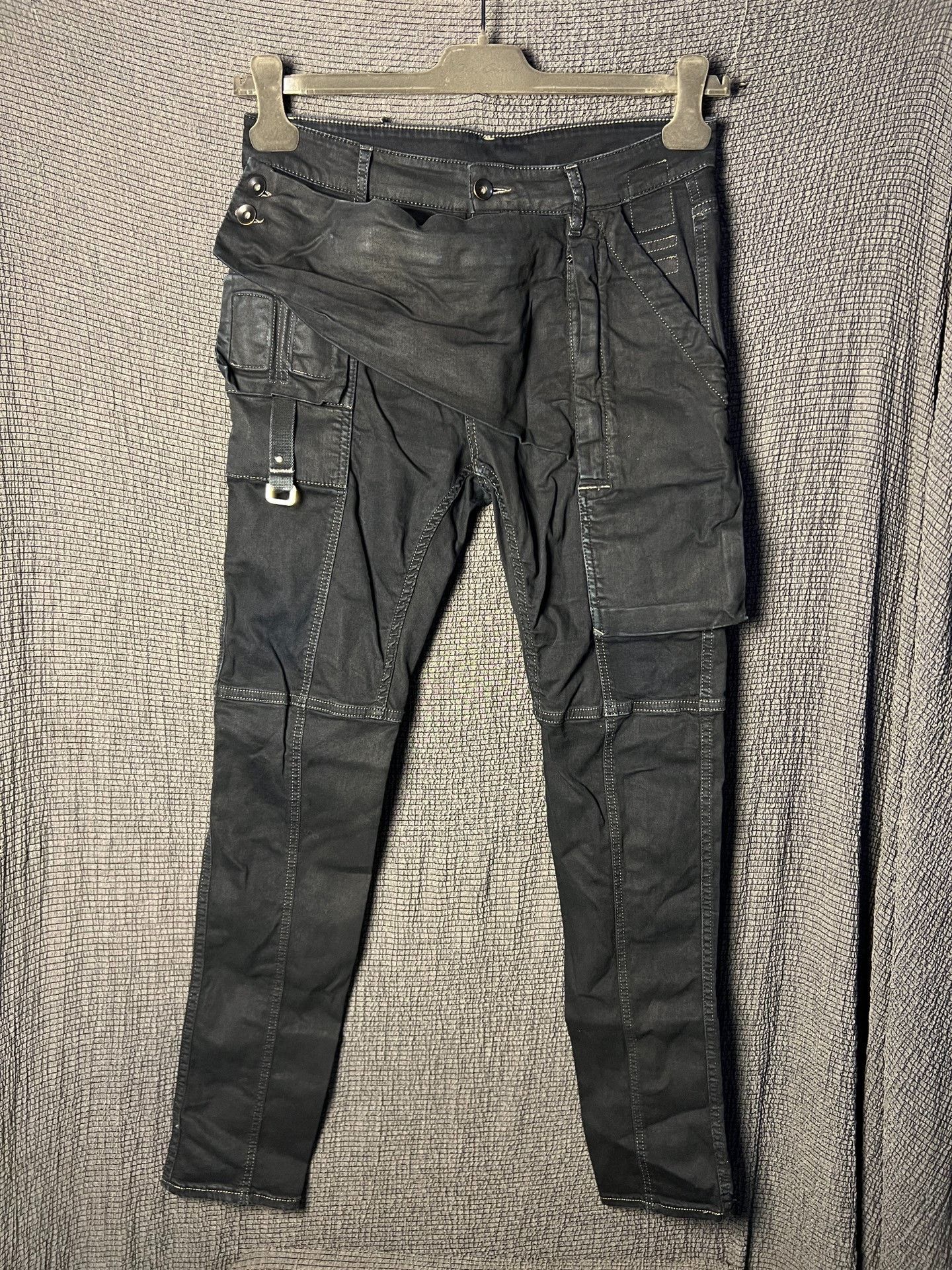 Rick Owens Rick Owens 19ss Waxed Biker Jeans Size US 30 / EU 46 - 1 Thumbnail