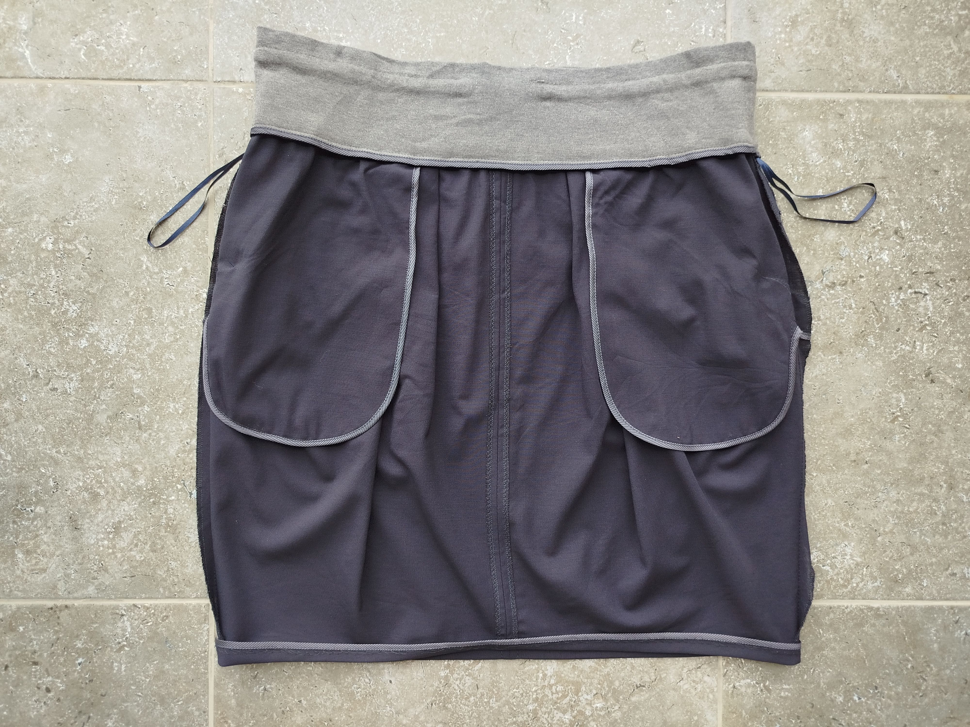 Brunello Cucinelli GUNEX Skirt Pockets Belted Wool Size L Size 32" / US 10 / IT 46 - 8 Thumbnail