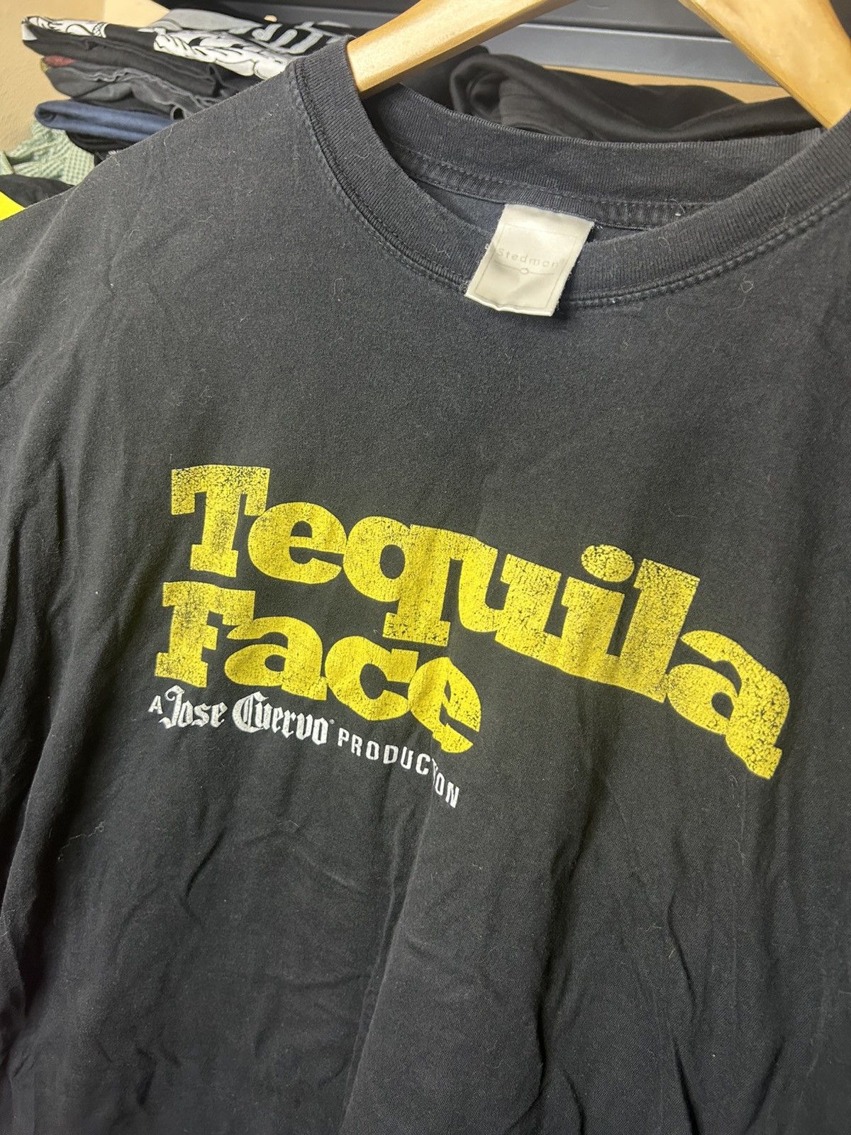 Vintage Vintage Jose Cuervo Tequila Face Promo T-Shirt Stedman Size US L / EU 52-54 / 3 - 2 Thumbnail