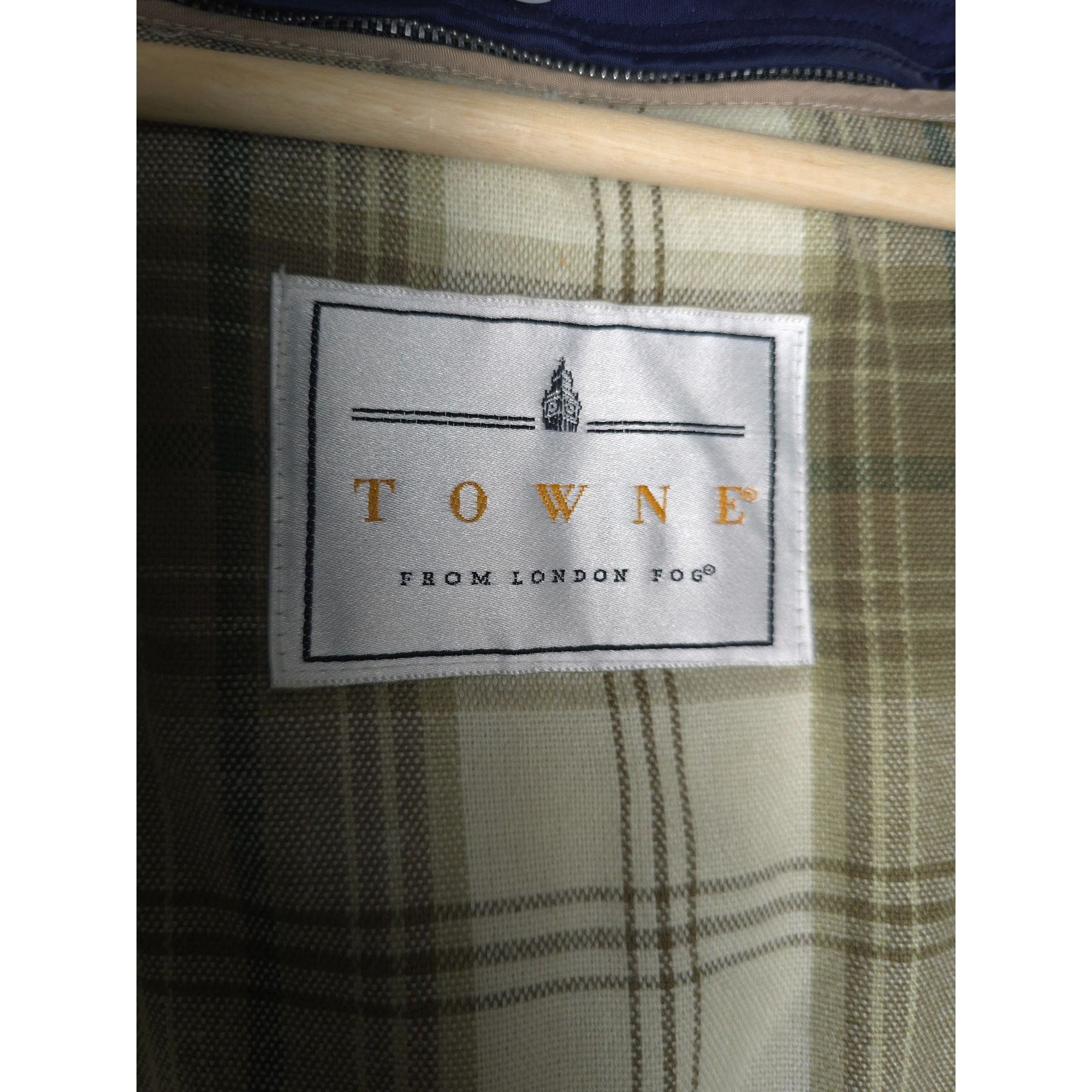 Vintage Vintage Towne From London Fog Beige Mens Jacket 2X Reg Size US XXL / EU 58 / 5 - 3 Thumbnail