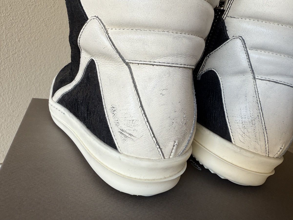 Rick Owens Blistered/Distressed SS25 Hollywood Geobaskets Size US 7 / EU 40 - 13 Thumbnail