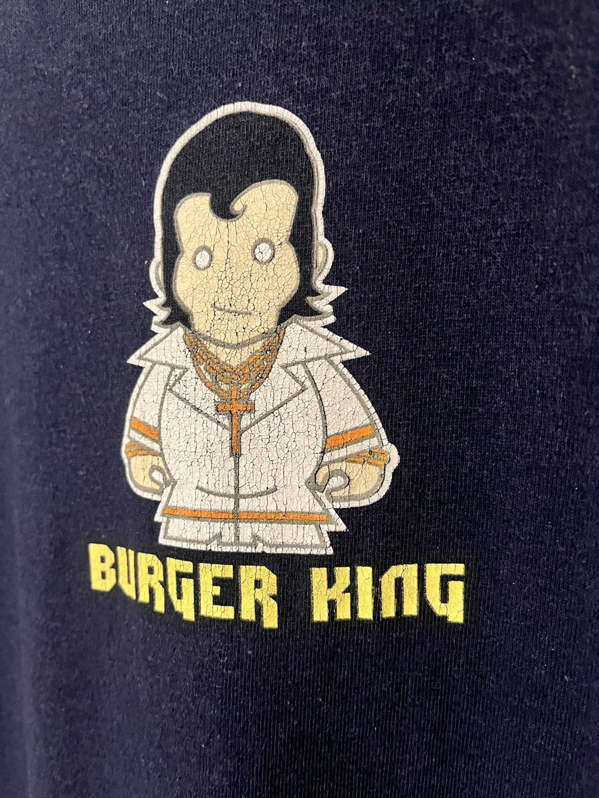 Vintage APE Burger King Vintage T-shirt 90s! Size US M / EU 48-50 / 2 - 3 Thumbnail