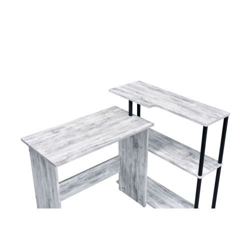 Designer × Homemade ACME Ievi Writing Desk, Antique White & Black Finish 92752 Size US L / EU 52-54 / 3 - 8 Thumbnail