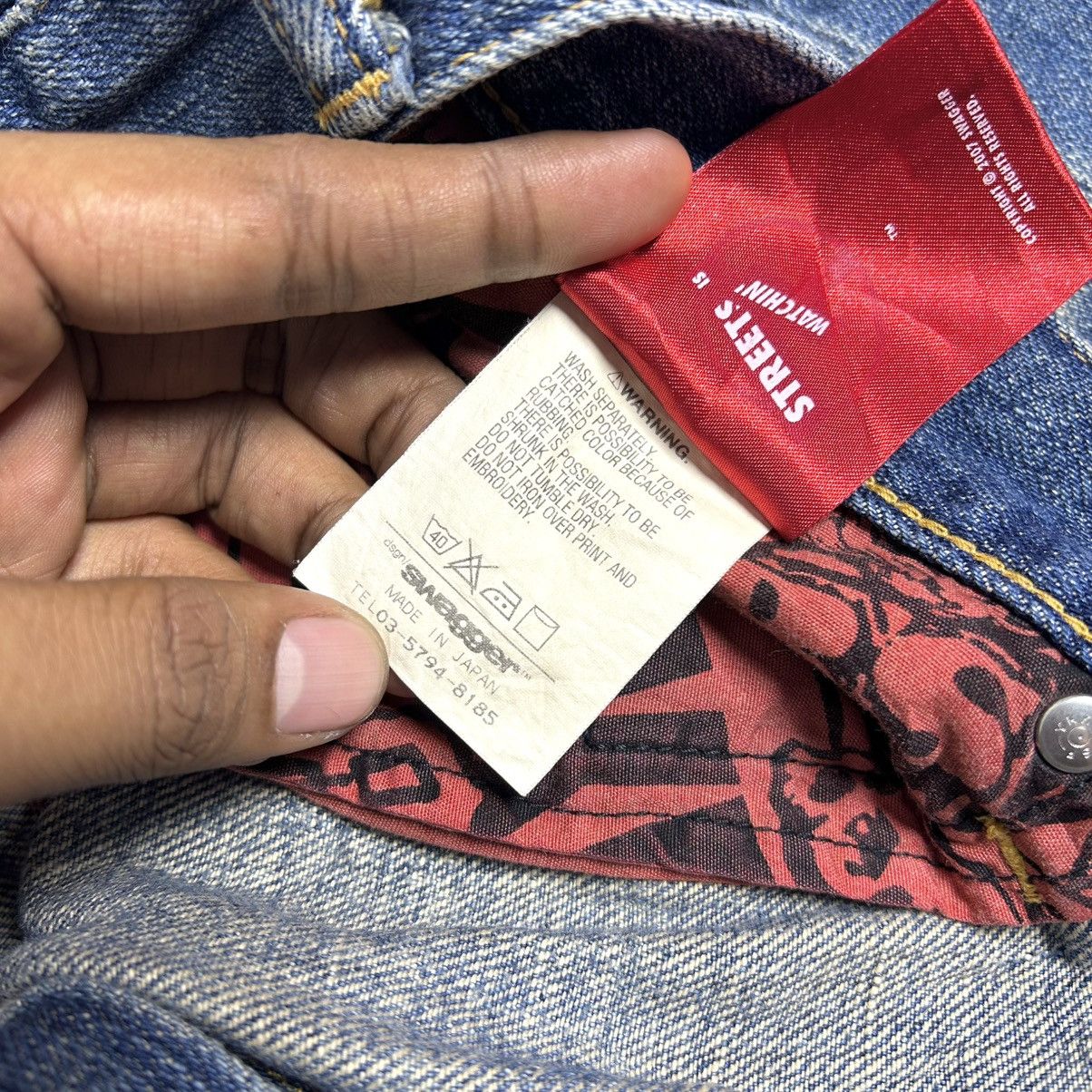 Swagger Swagger Patch Dollar Pirates Distressed Denim Size US 35 - 12 Thumbnail