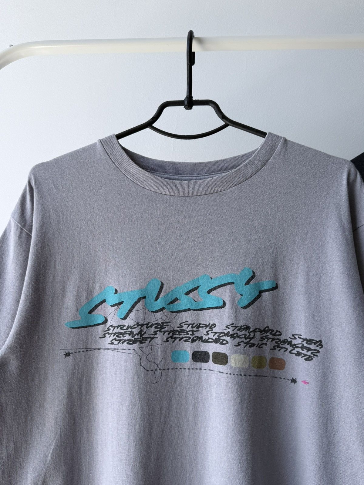 Stussy Vintage 00s Stussy T-Shirt Tee Size US L / EU 52-54 / 3 - 3 Thumbnail