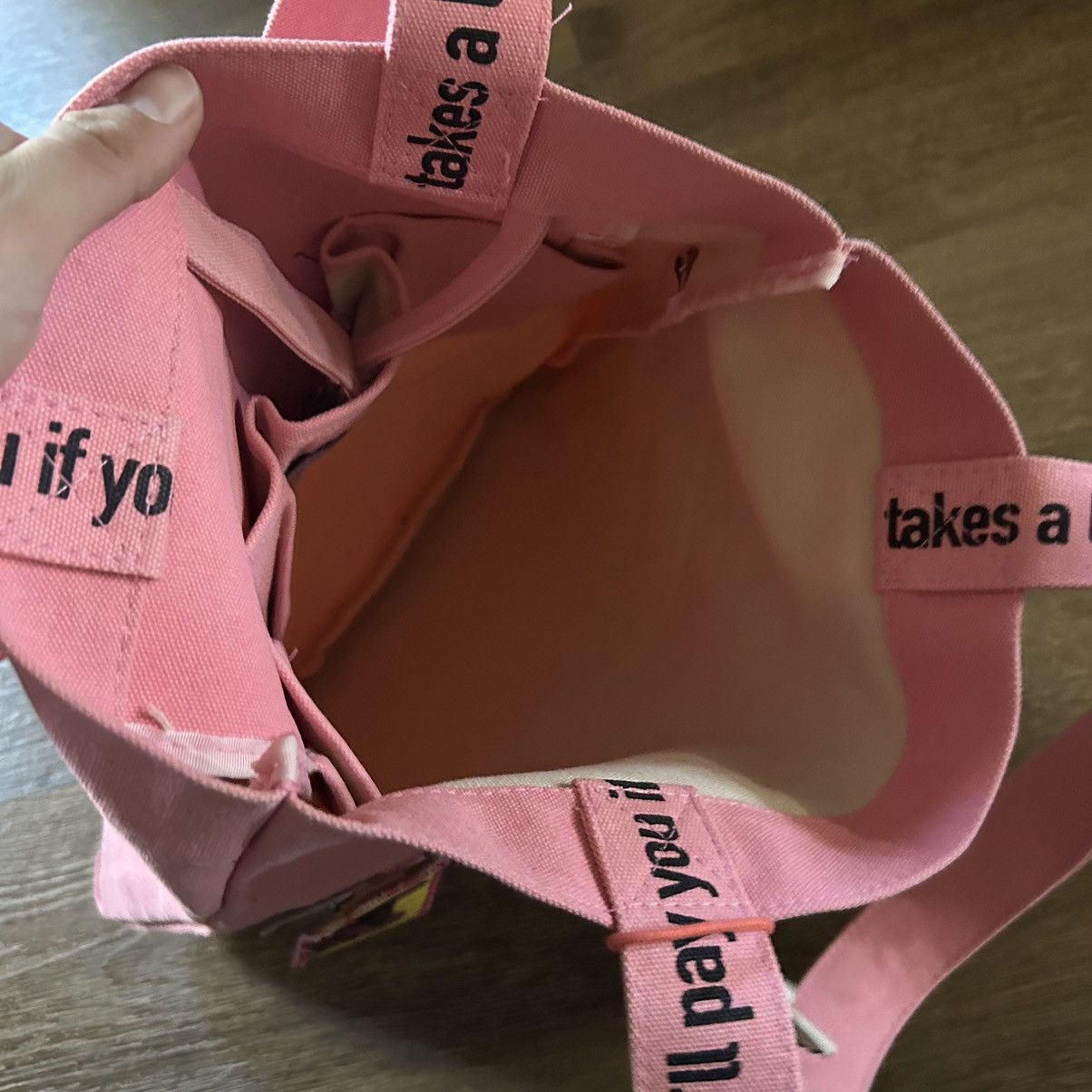Andy Warhol Pink Andy Warhol Ice Cream Tote Size ONE SIZE - 3 Thumbnail