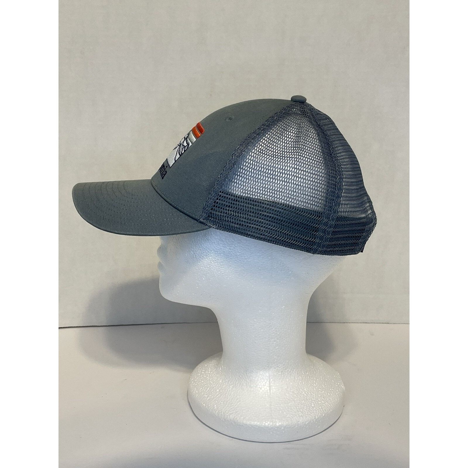 Patagonia Patagonia Mens Trucker Hat Line Logo Ridge Lopro Grey Mesh Size ONE SIZE - 8 Thumbnail