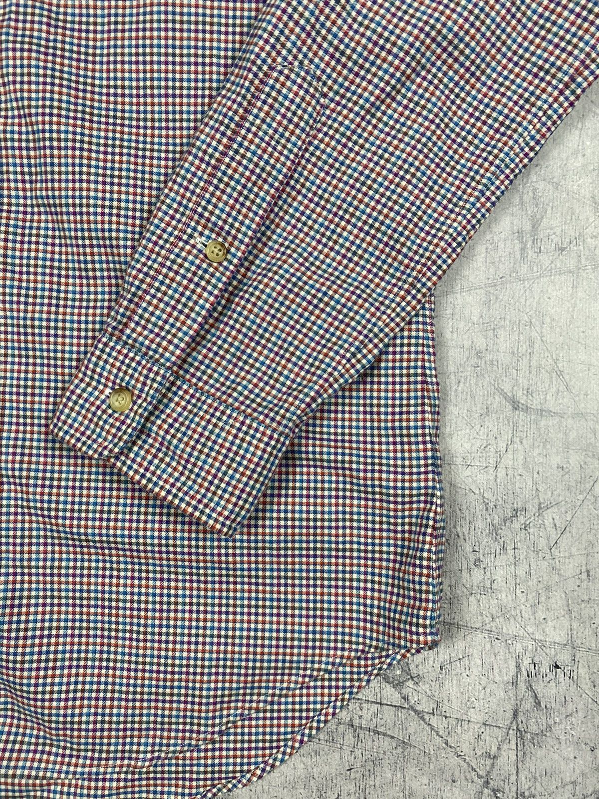 Designer × Polo Ralph Lauren Polo Ralph Lauren Designer Checkered Button Up Shirt Size US M / EU 48-50 / 2 - 5 Thumbnail