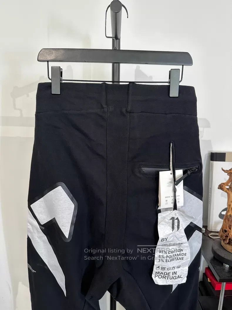 Boris Bidjan Saberi Boris Bidjan Saberi Size M P13 printed elastic cuff sweatpa Size US 30 / EU 46 - 3 Thumbnail