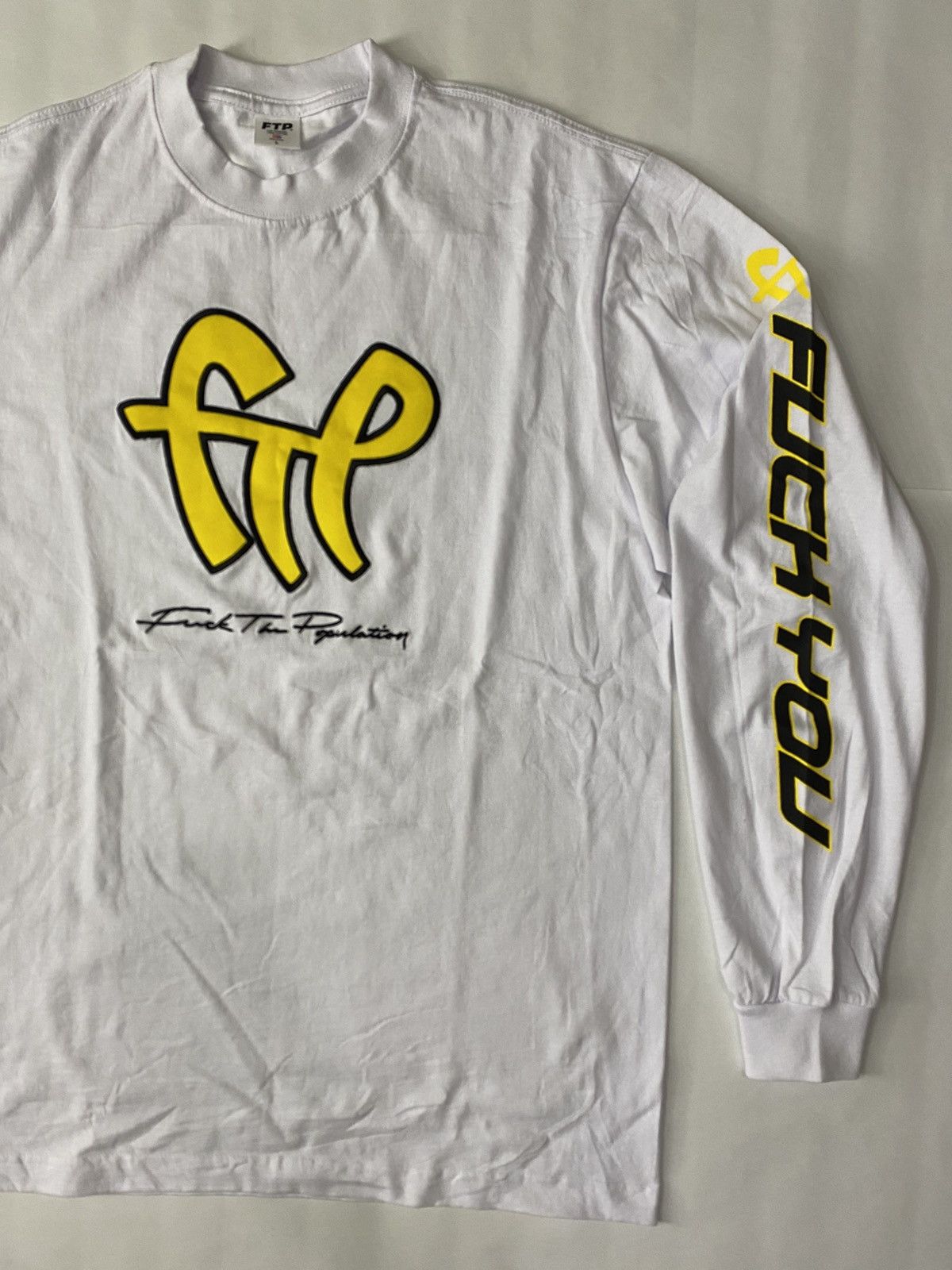 Fuck The Population FTP LONG SLEEVE TEE. Size US L / EU 52-54 / 3 - 2 Thumbnail