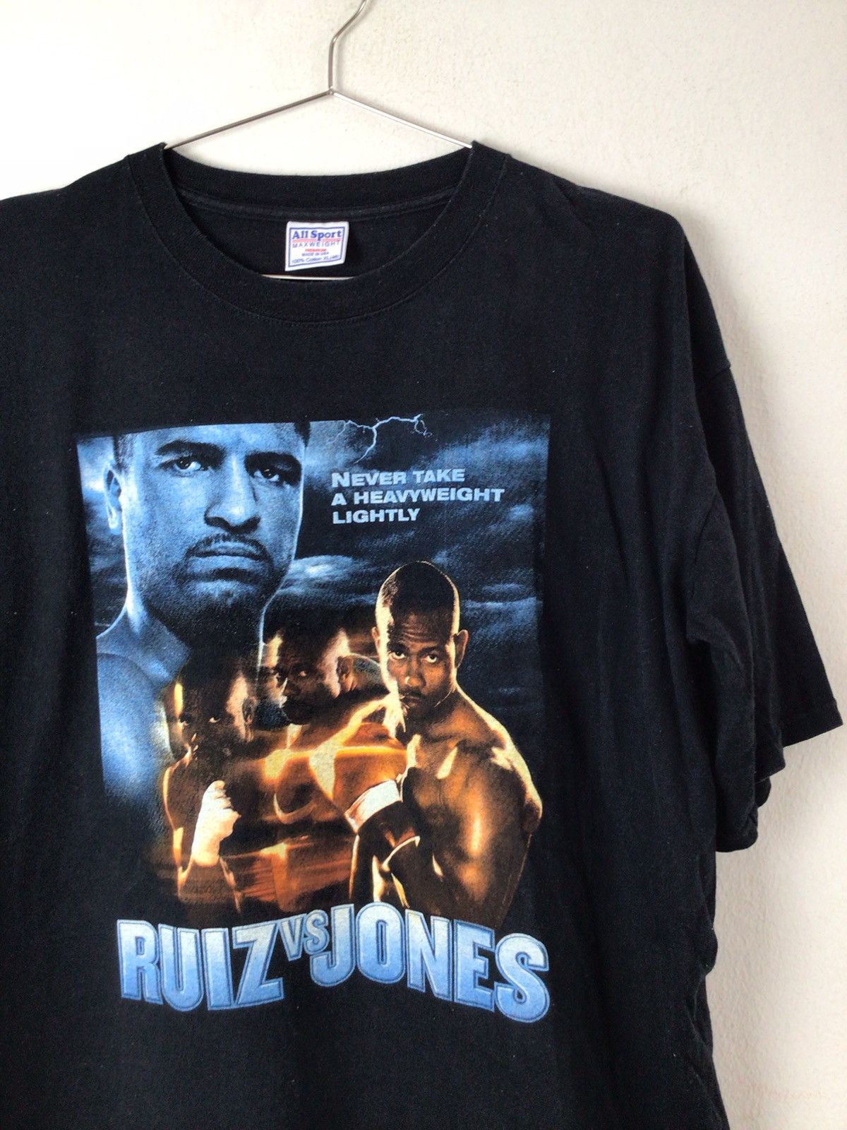 Rap Tees Roy jone VS John ruiz 2003 Size US XL / EU 56 / 4 - 1 Thumbnail