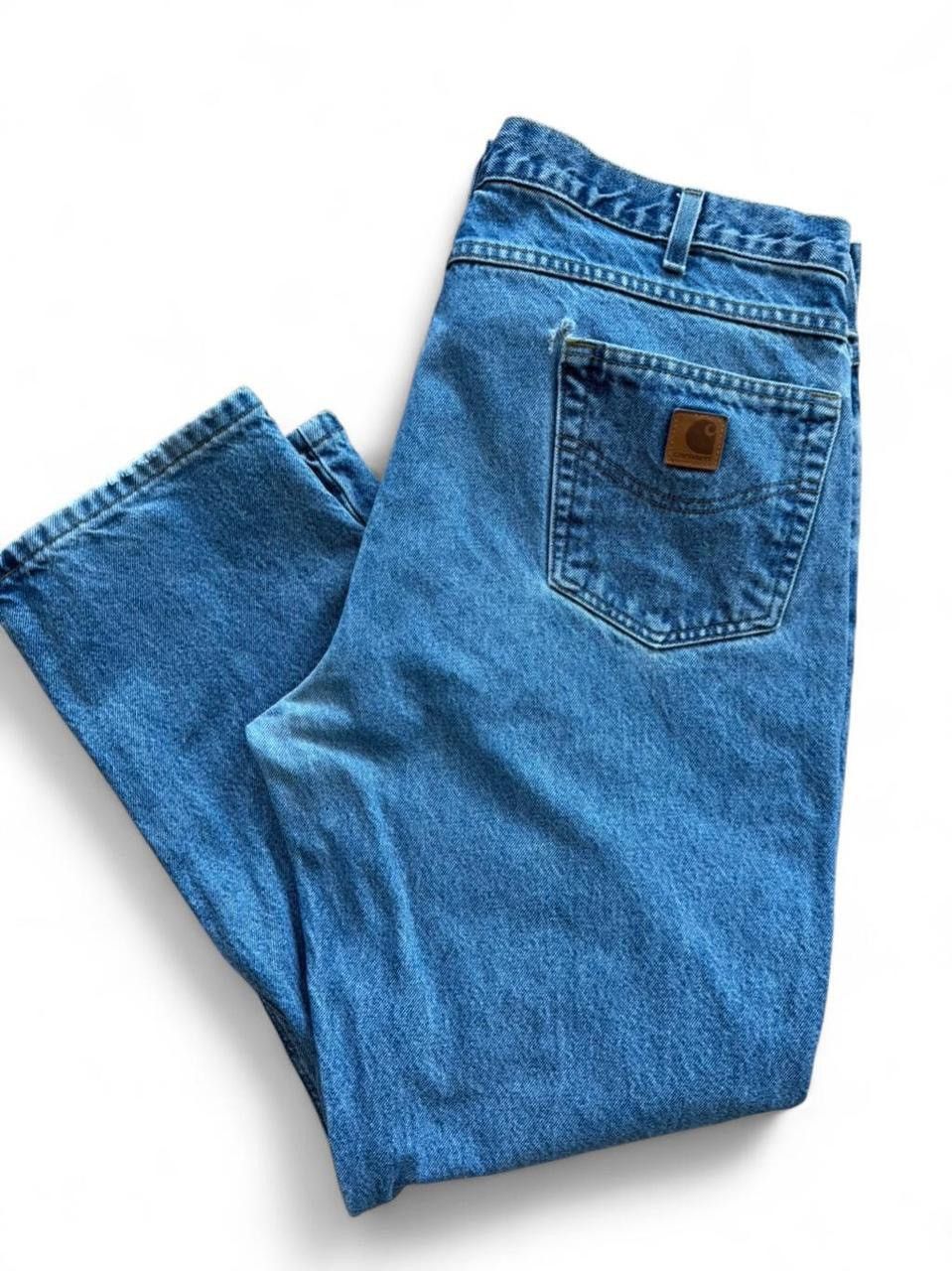 Carhartt Carhartt Traditional Fit Blue Jeans 40x30 Size US 40 / EU 56 - 1 Thumbnail