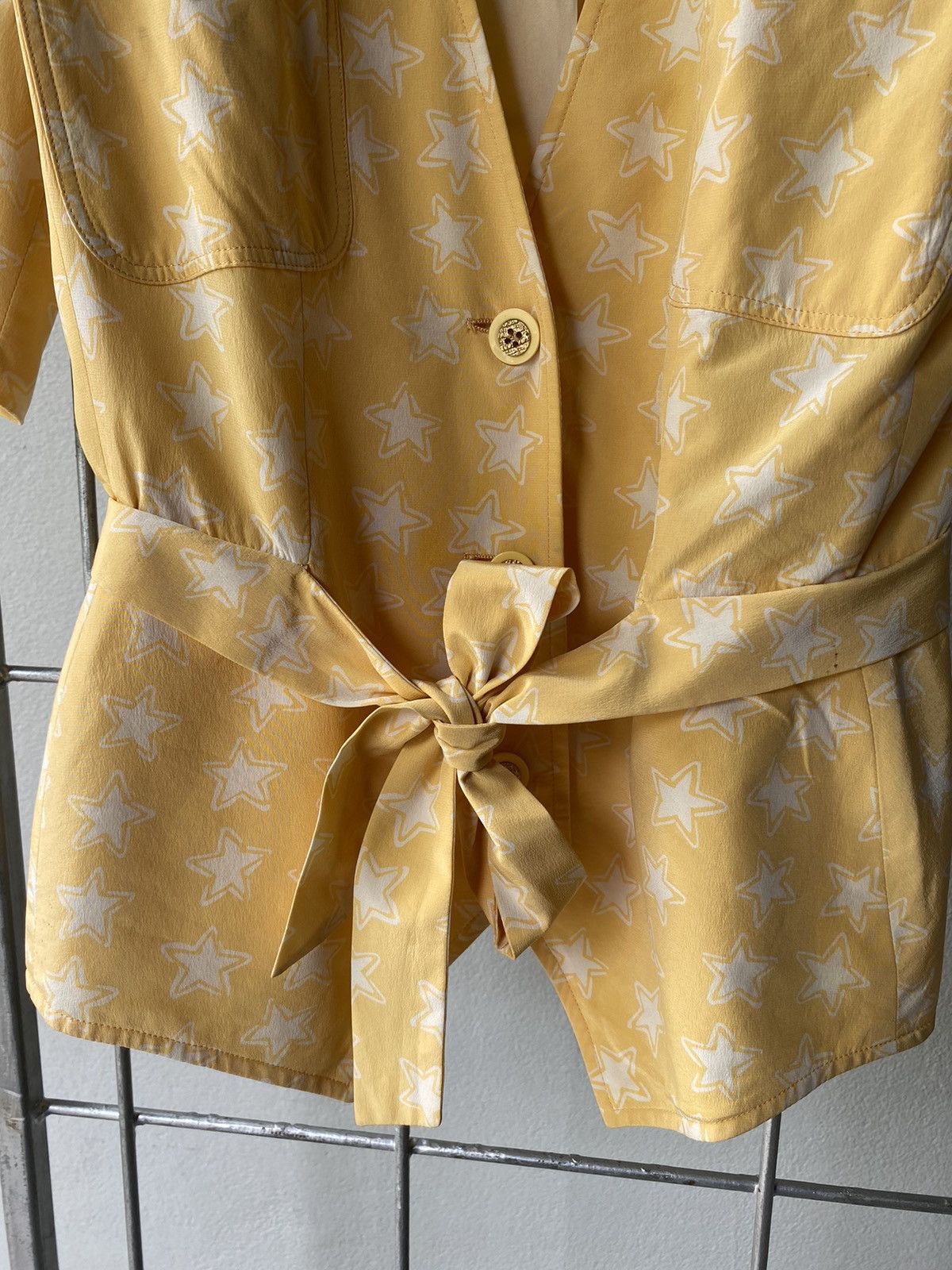 Valentino Valentino vintage yellow stars jacket Size ONE SIZE - 13 Thumbnail