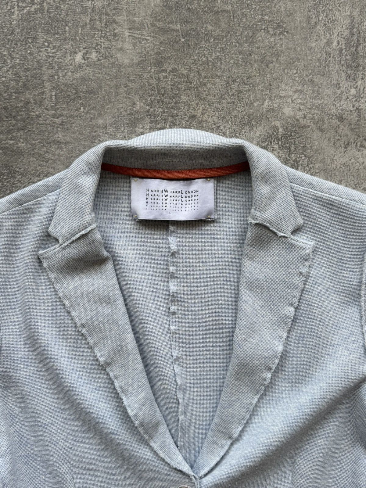 Harris Wharf London Harris Wharf London Women Light Blue Heather Blazer Size M / US 6-8 / IT 42-44 - 5 Thumbnail