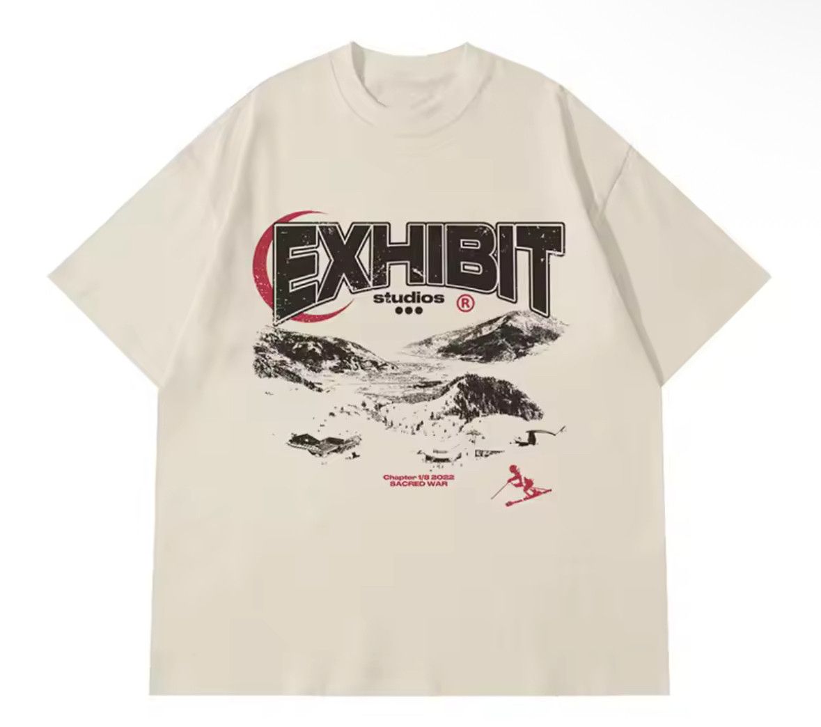 Japanese Brand Street Y2K Vintage Ski Ice Mountain Print Hip Hop T-Shirt Size US XL / EU 56 / 4 - 1 Thumbnail