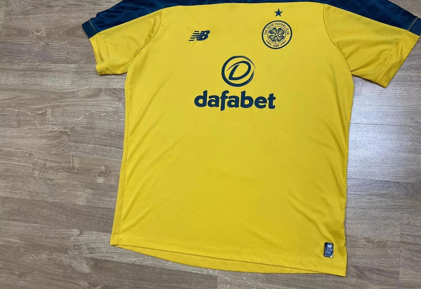 New Balance FC CELTIC 2019 2020 AWAY JERSEY SHIRT SOCCER FOOTBALL MENS Size US XL / EU 56 / 4 - 4 Thumbnail