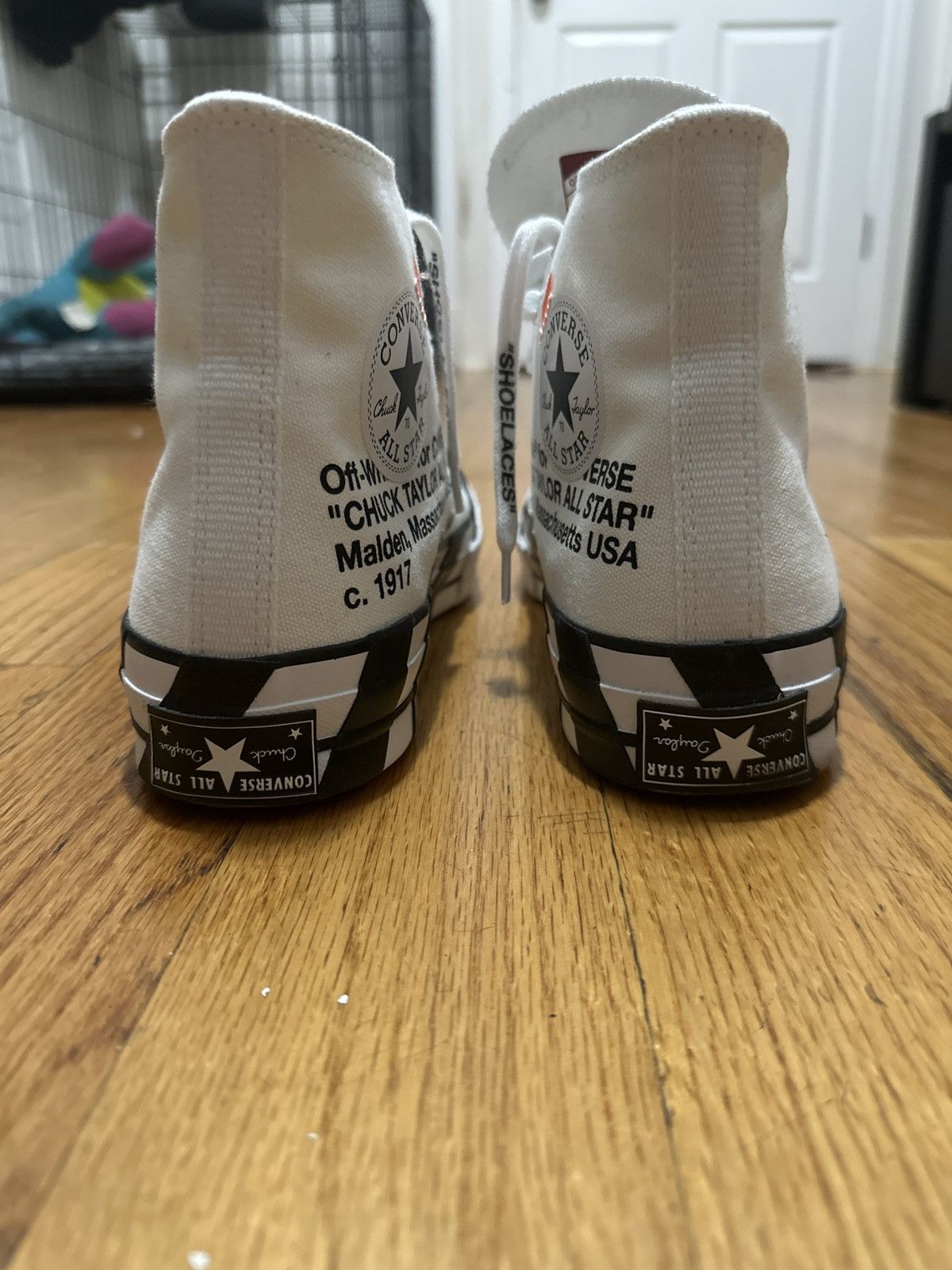 Converse × Off-White Converse x OFF-WHITE Size US 8 / EU 41 - 4 Thumbnail