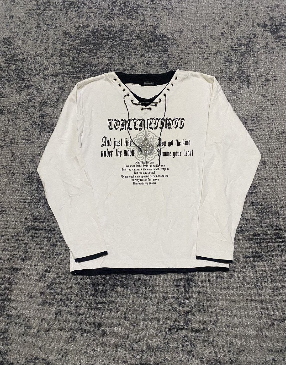 Y2k Glow in mode laced ifsixwasnine sweatshirt