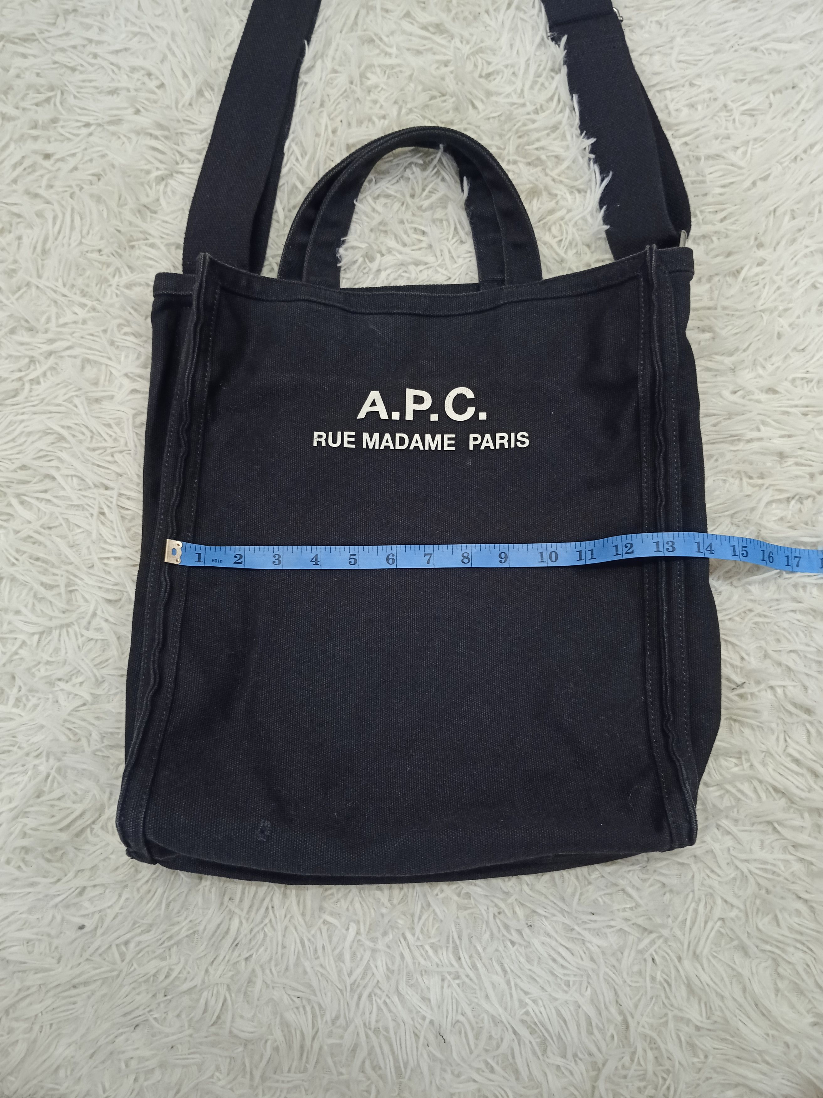 A.P.C. AP.C RUE MADAME PARIS CANVAS COTTON 2WAYS Size ONE SIZE - 4 Thumbnail