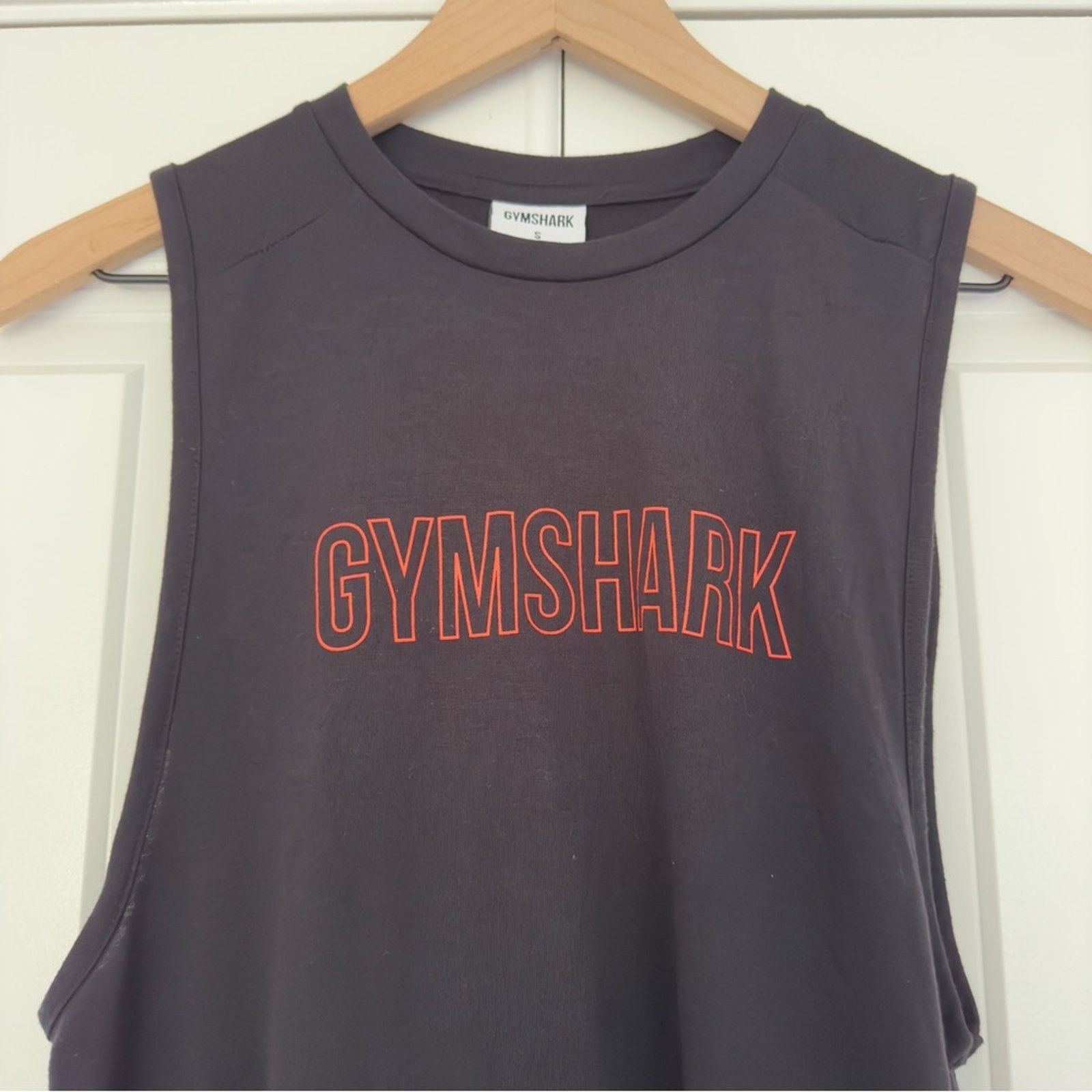 Gymshark Gymshark sleeveless athletic tank top gym workout black EUC Size S / US 4 / IT 40 - 3 Thumbnail