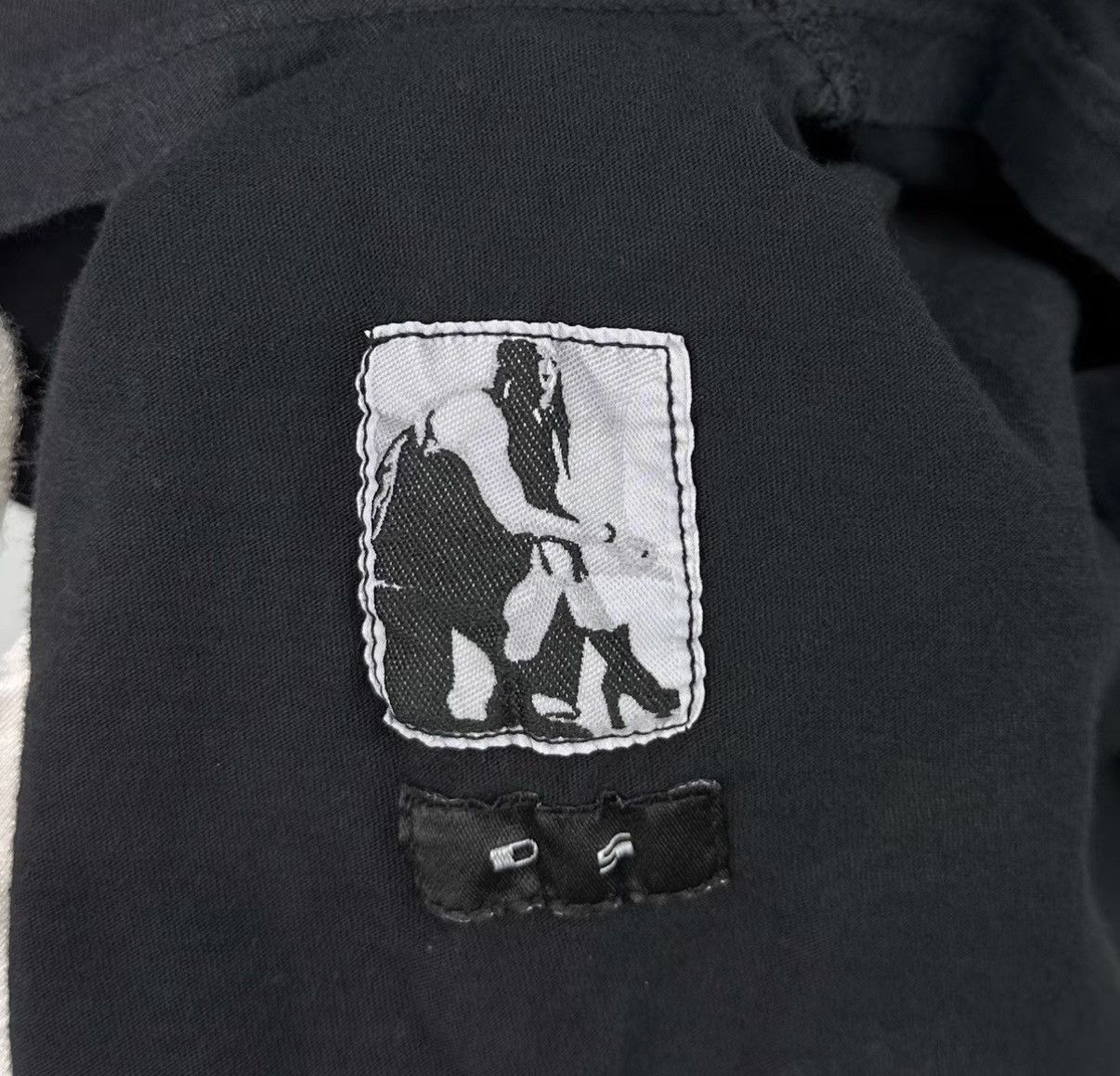 Rick Owens Rick Owens Dark Series Short Sleeve Tee J42 Size US L / EU 52-54 / 3 - 4 Thumbnail