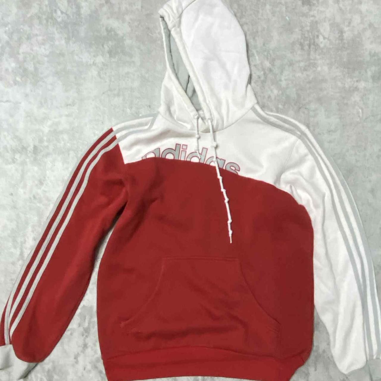 Adidas Red and white Adidas hoodie #sportswear Size US S / EU 44-46 / 1 - 1 Thumbnail