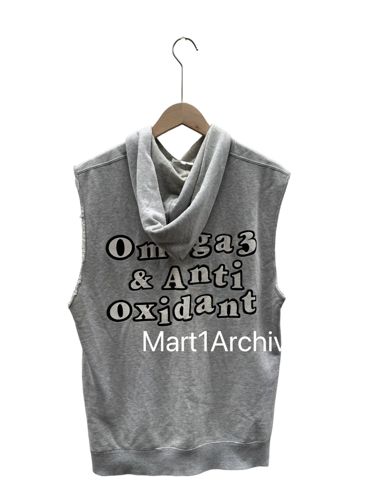 Comme des Garcons Comme des Garçons Homme Plus Omega3 Graphic Hoodie Size M Size US M / EU 48-50 / 2 - 1 Thumbnail
