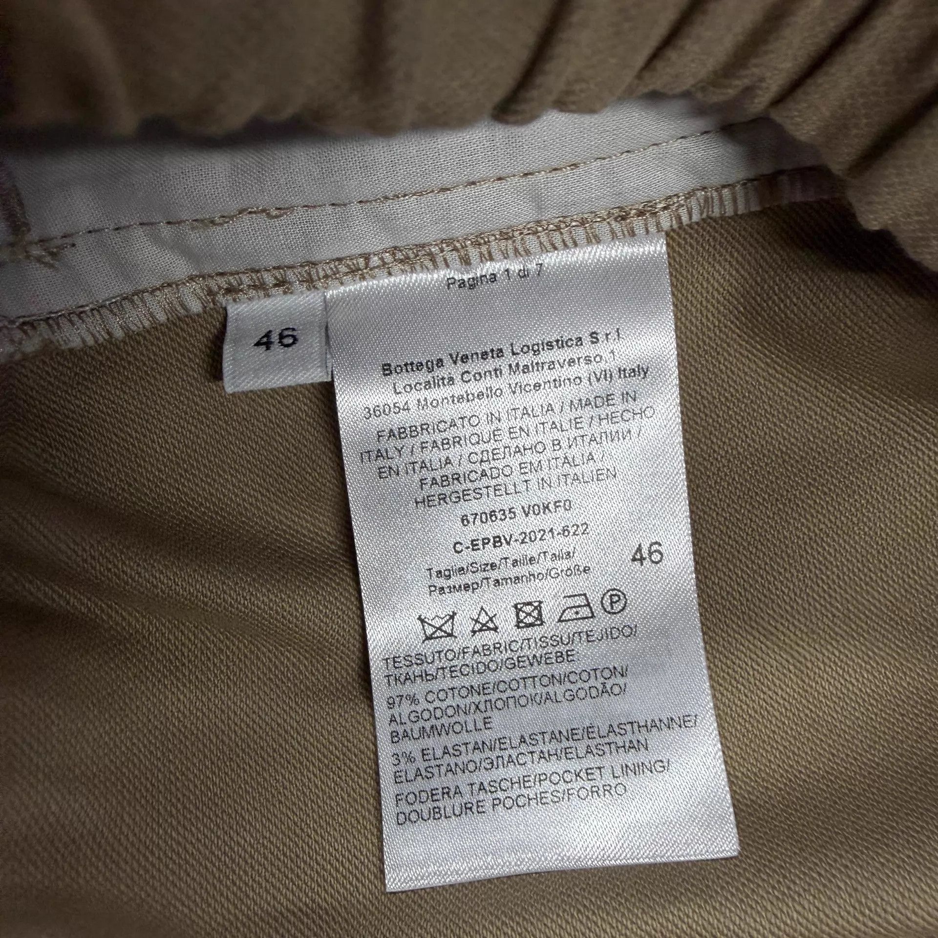 Bottega Veneta BOTTEGA VENETA 46 deadstock shorts Size US 30 / EU 46 - 4 Thumbnail