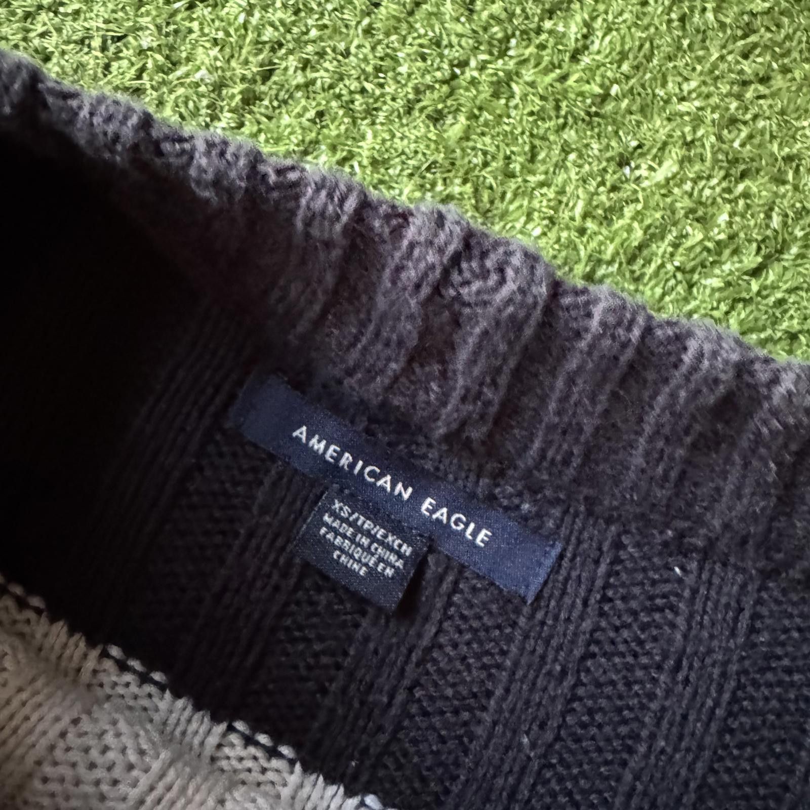 American Eagle Outfitters American Eagle Striped Sweater Size ONE SIZE - 2 Thumbnail