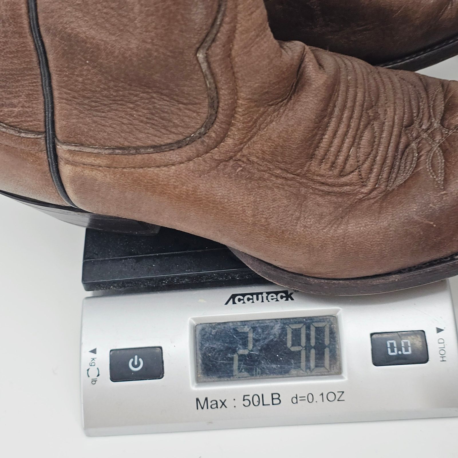 Vintage Vintage Brown Leather Cowgirl Western Boho Gold Toe Rand 6 Size US 6 / IT 36 - 13 Thumbnail