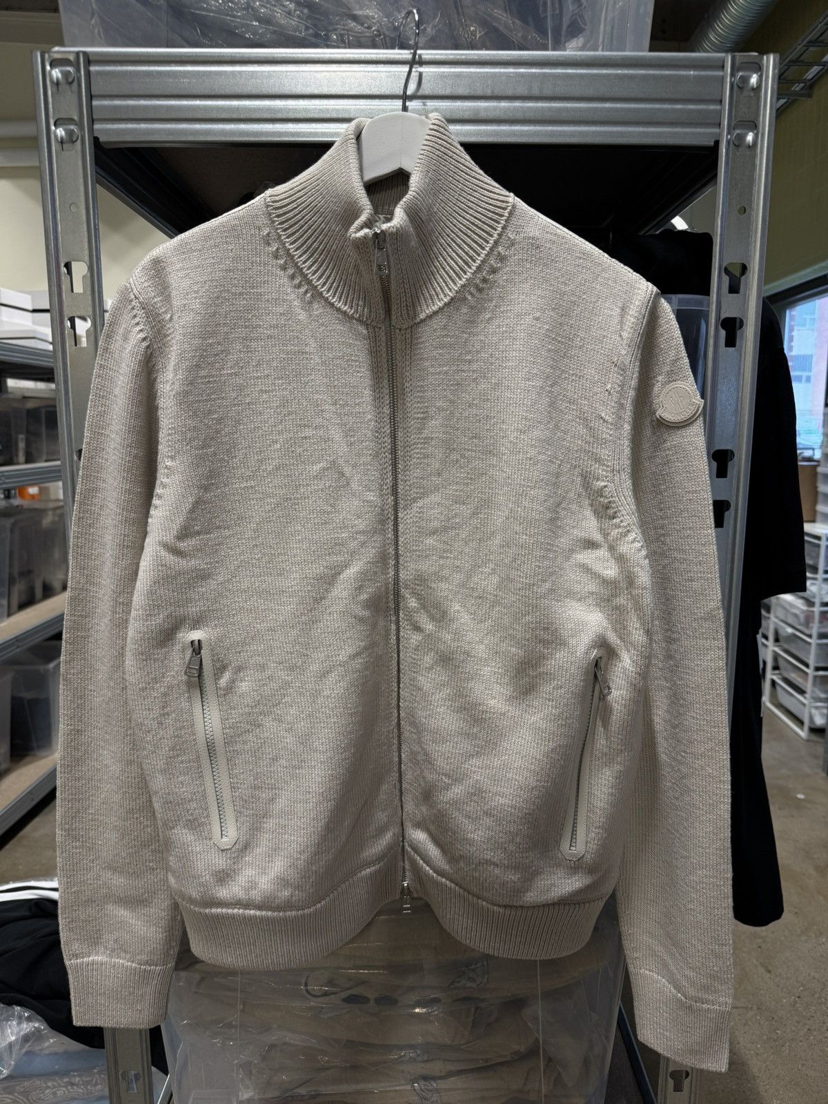 Moncler Moncler Down Cardigan NEW 1500$ Size US M / EU 48-50 / 2 - 1 Thumbnail