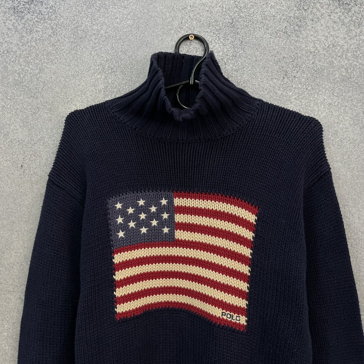 Polo Ralph Lauren Polo Ralph Lauren Sweater USA flag vintage Size US S / EU 44-46 / 1 - 4 Thumbnail