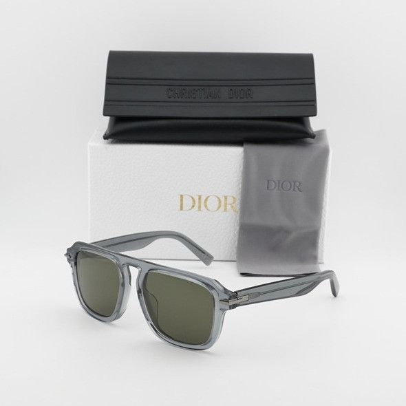 Dior Dior DIORBLACKSUIT S15F 45C0 Sunglasses Grey Square Frame Size ONE SIZE - 10 Thumbnail