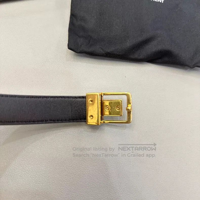 Saint Laurent Paris Saint Laurent Paris Ladies Belt i Size ONE SIZE - 5 Thumbnail