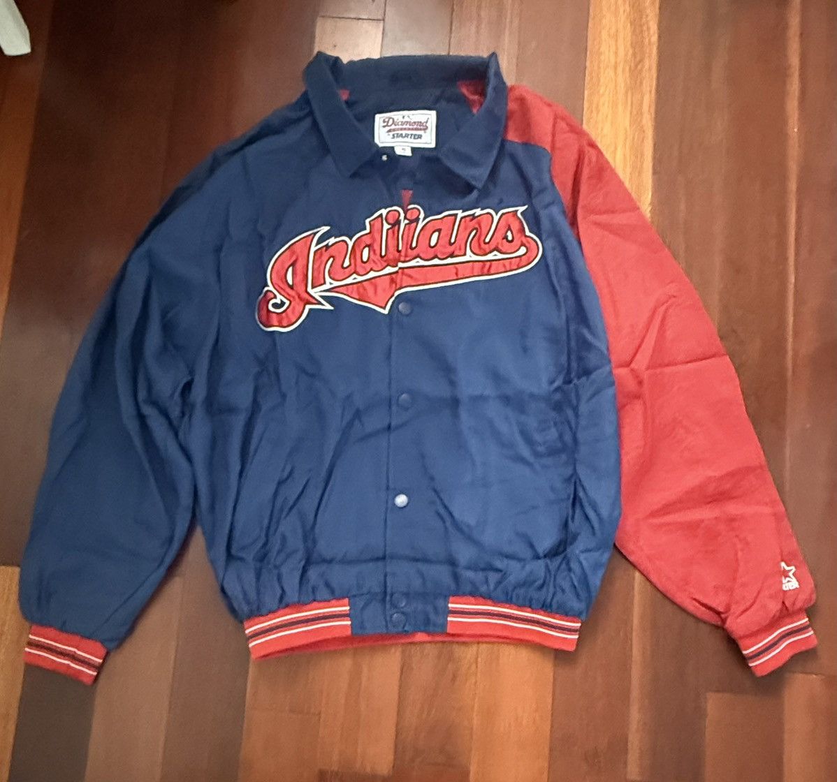 Starter Cleveland Indians Vintage Jacket Size US XL / EU 56 / 4 - 1 Thumbnail