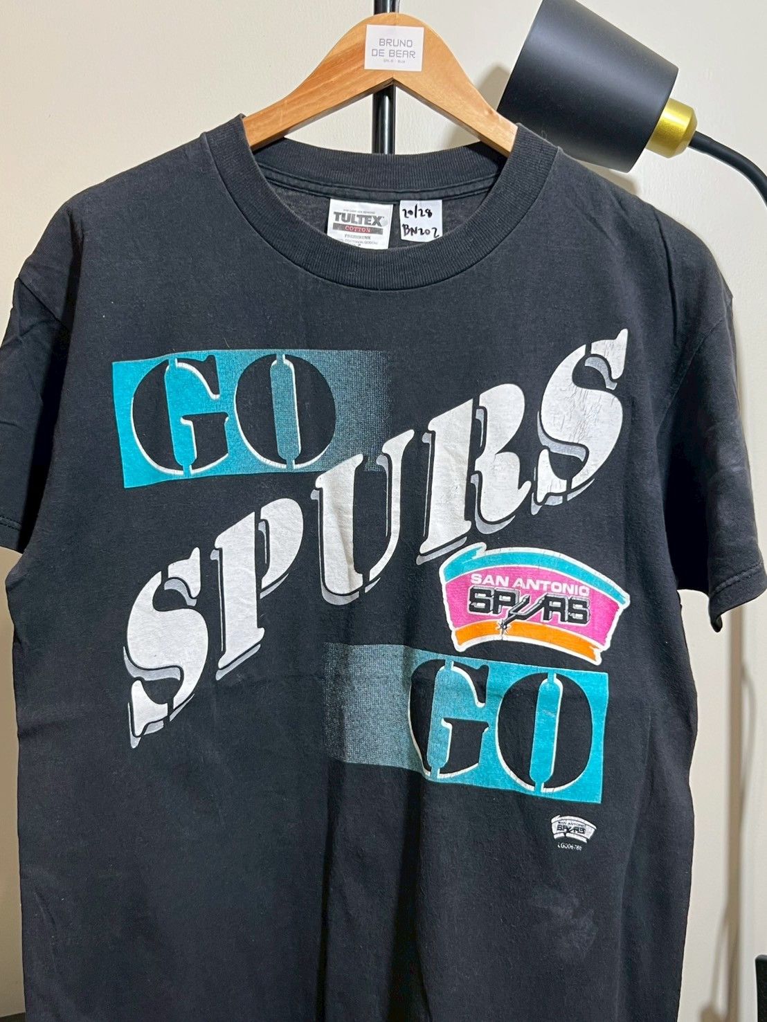 NBA × Vintage Vintage San Antonio Spurs shirt NBA bnz02 Size US M / EU 48-50 / 2 - 2 Thumbnail