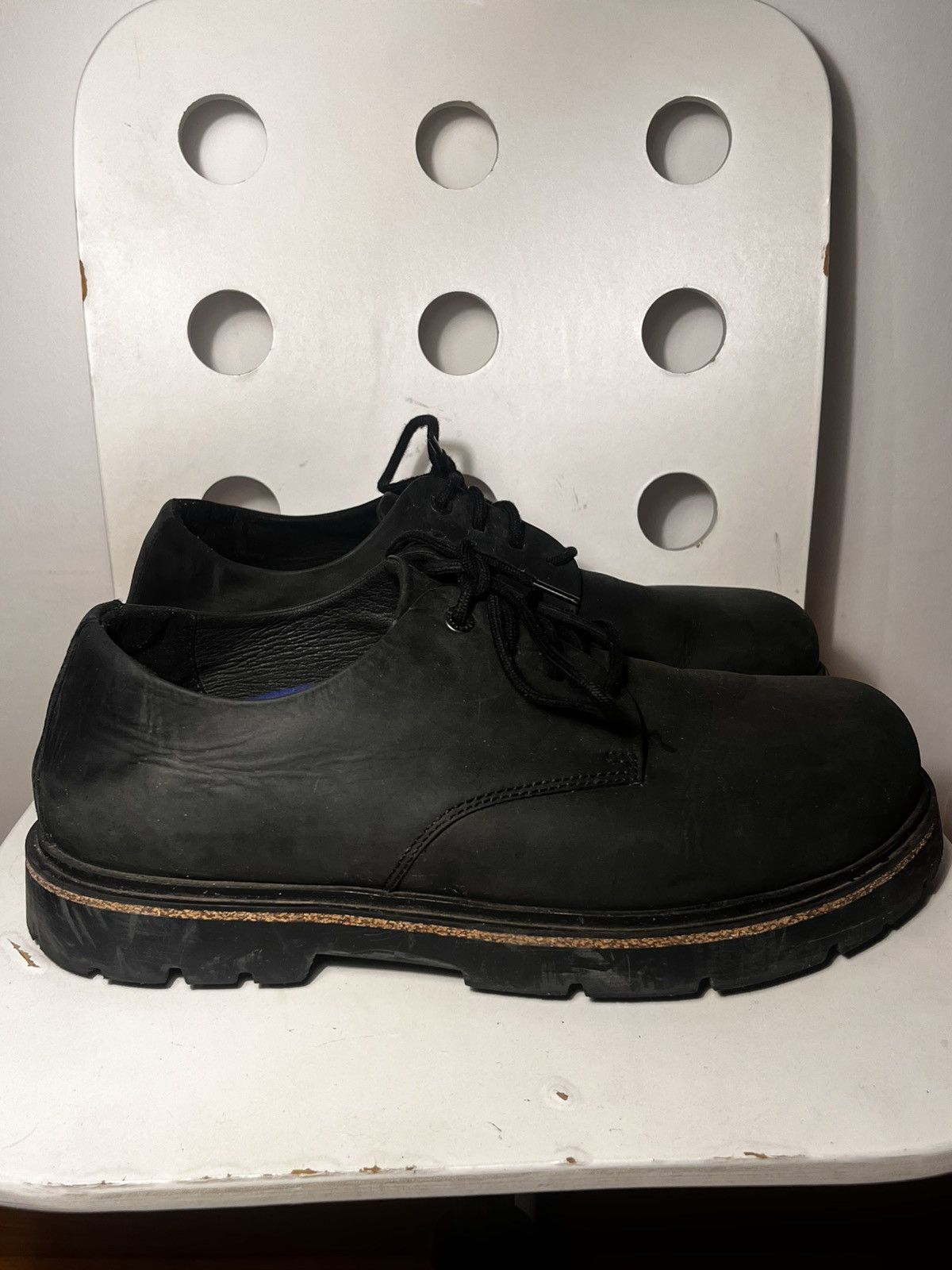 Birkenstock Birkenstock Memphis Leather Derby Shoes Size US 10.5 / EU 43-44 - 4 Thumbnail