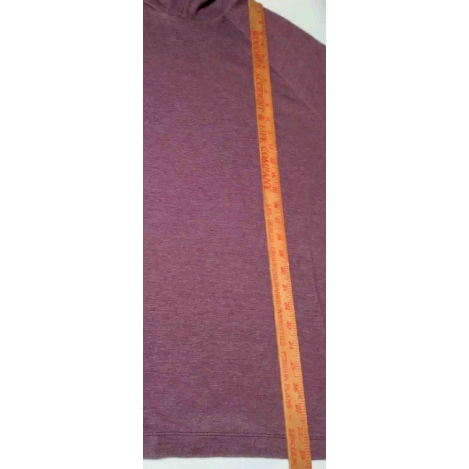 Gap GAP Shirt Women XXL Hooded Raglan Long Sleeve Plum Purple Athleisure Activewear Size XXL / US 16-18 / IT 52-54 - 5 Thumbnail