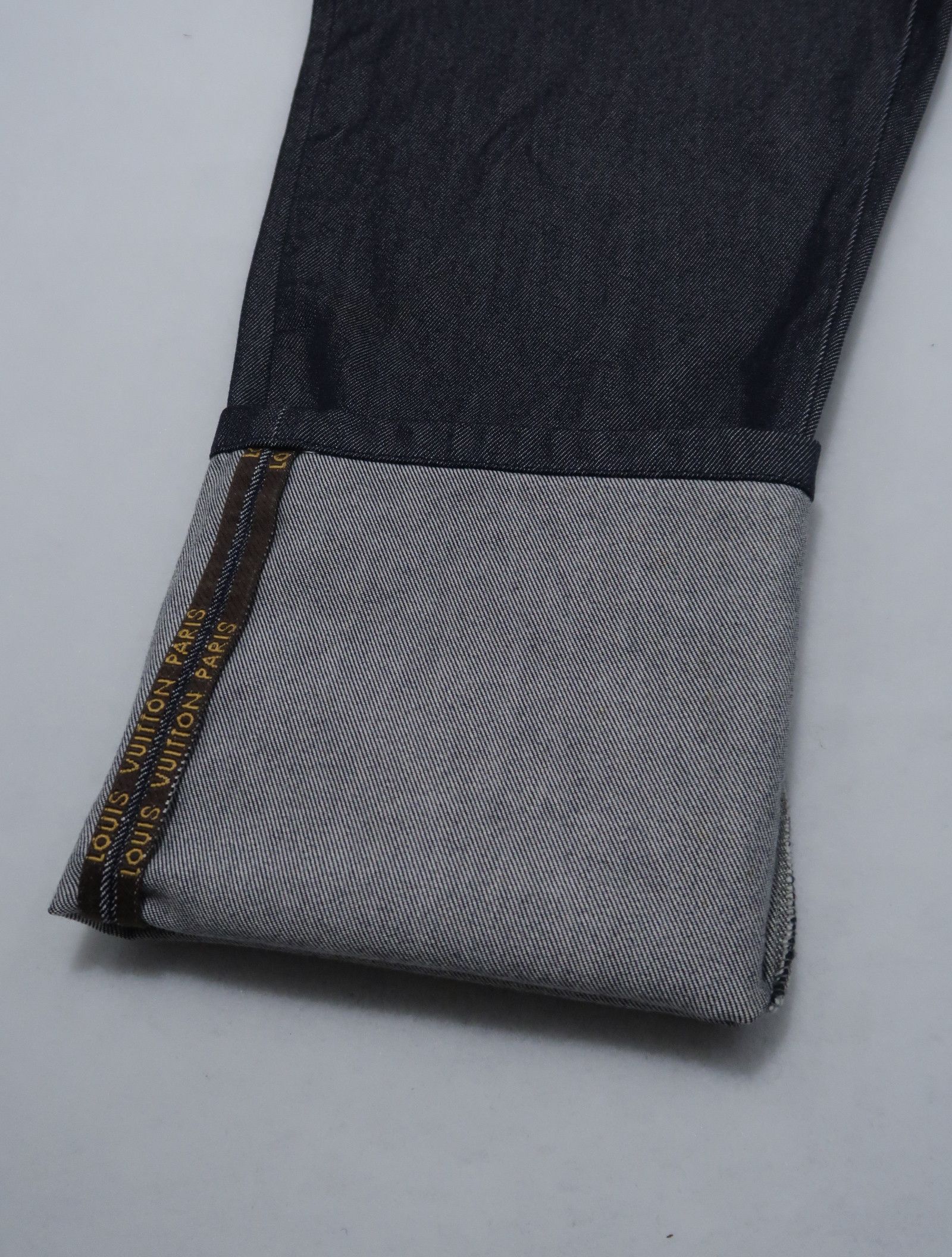 Louis Vuitton F/W 05 Selvedge Monogram Wool Denim - Marc Jacobs Era Size US 32 / EU 48 - 13 Thumbnail