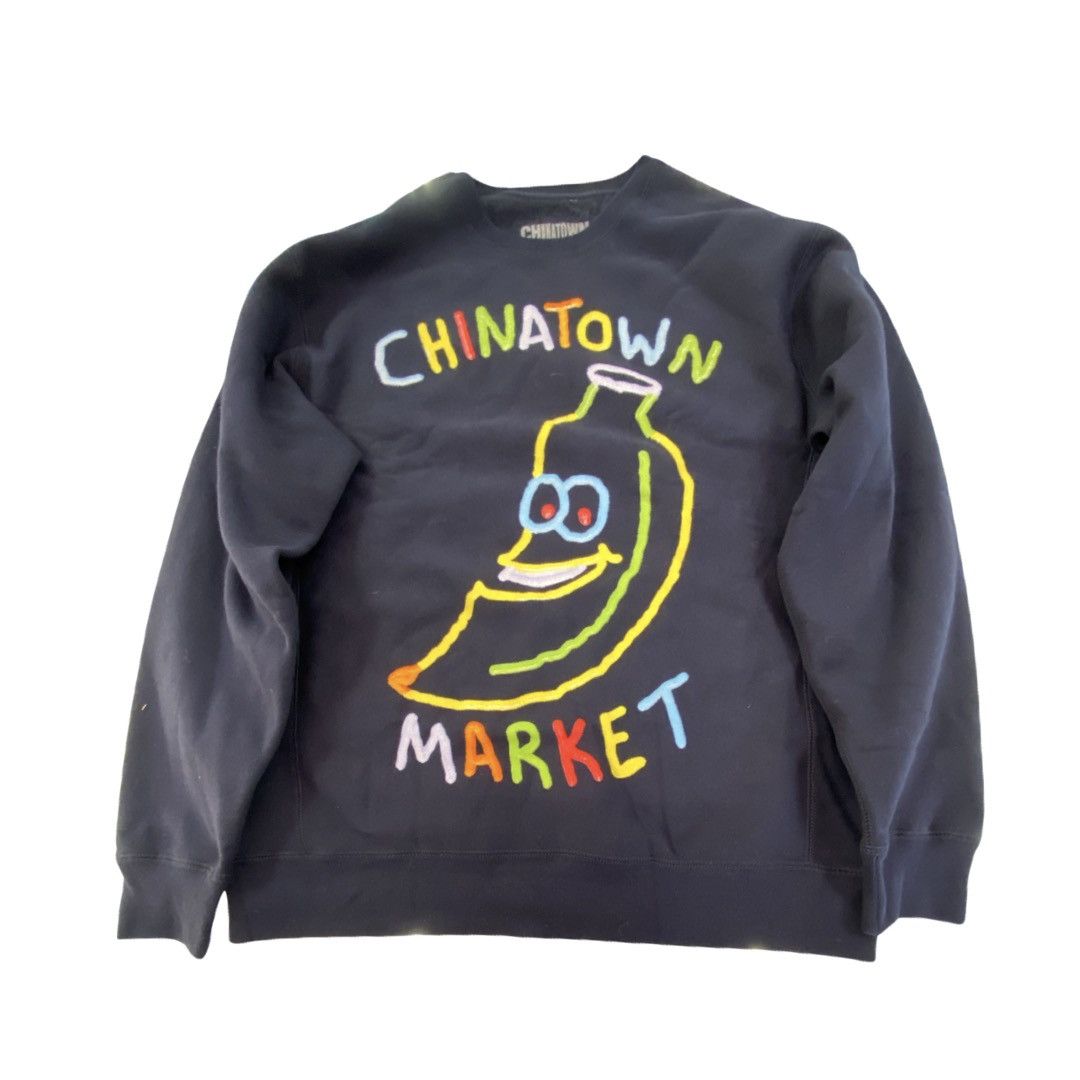 image of Market Crewneck 2020 in Black, Men's (Size XL)