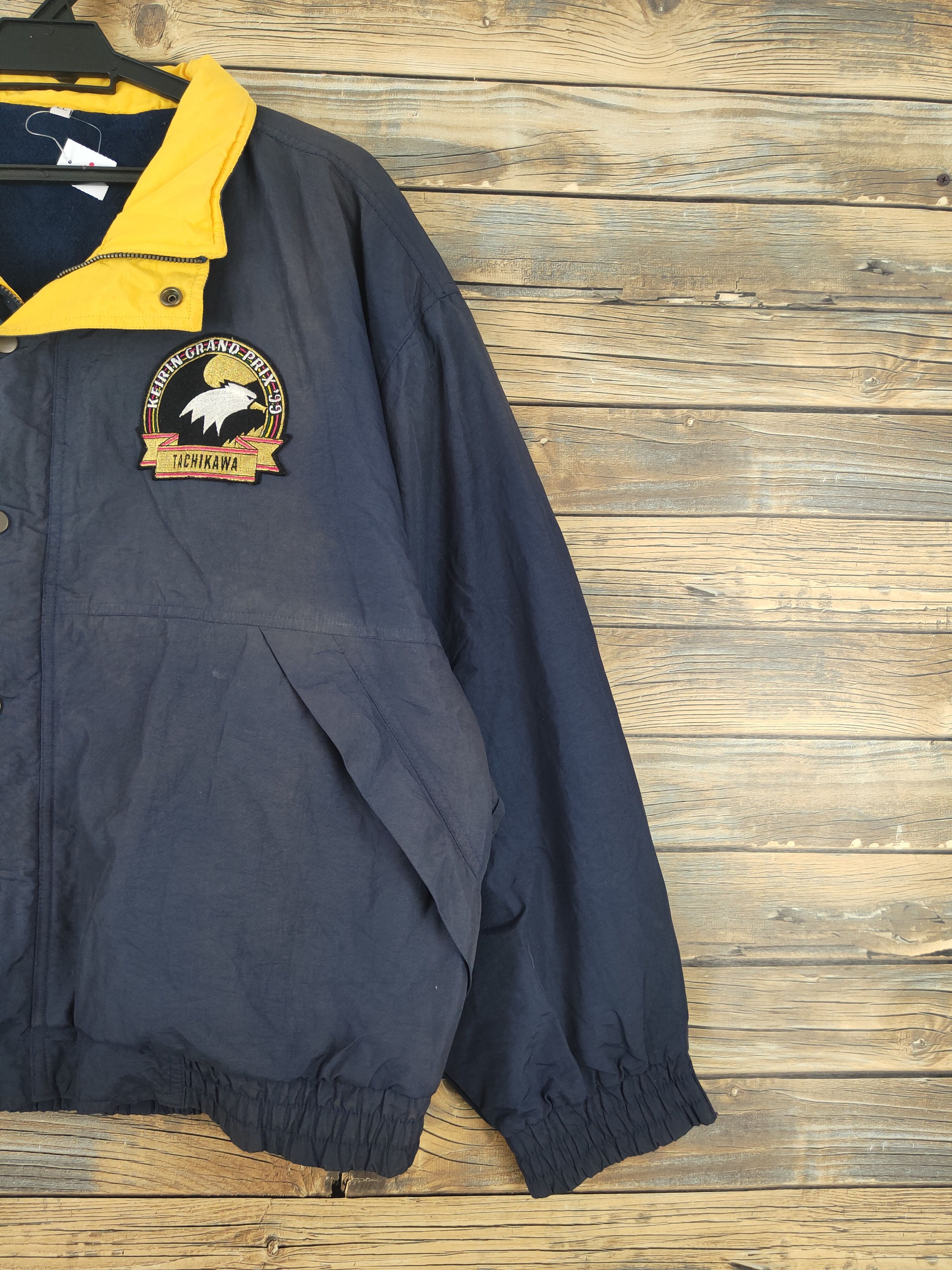 Vintage Japan vintage Keirin Grand Prix '99 Sweaters jacket #W1113 Size US L / EU 52-54 / 3 - 6 Thumbnail
