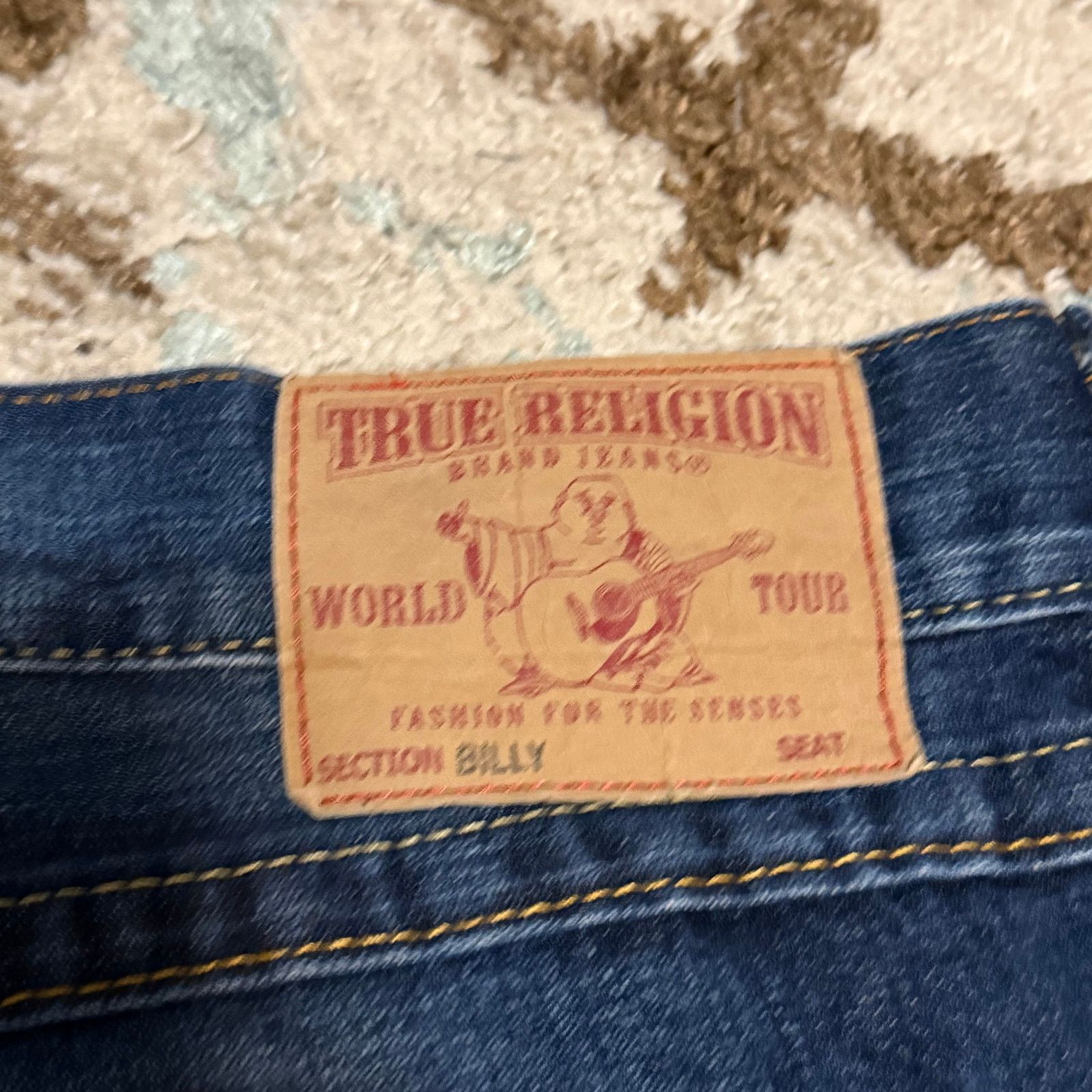 True Religion Vintage True Religion Mens Billy Jeans Size 42x33 Y2K Size US 42 / EU 58 - 4 Thumbnail